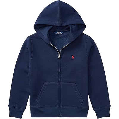 Мужская толстовка Polo Ralph Lauren Kids Cotton-Blend-Fleece Hoodie (Big Kids)