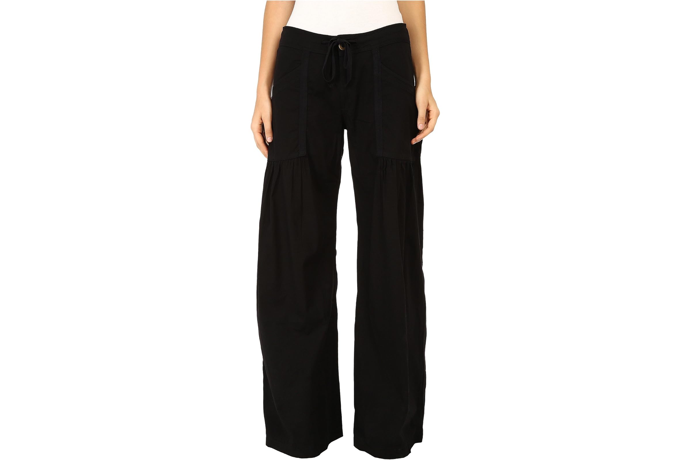 XCVI Willow Wide Leg Stretch Poplin Pants