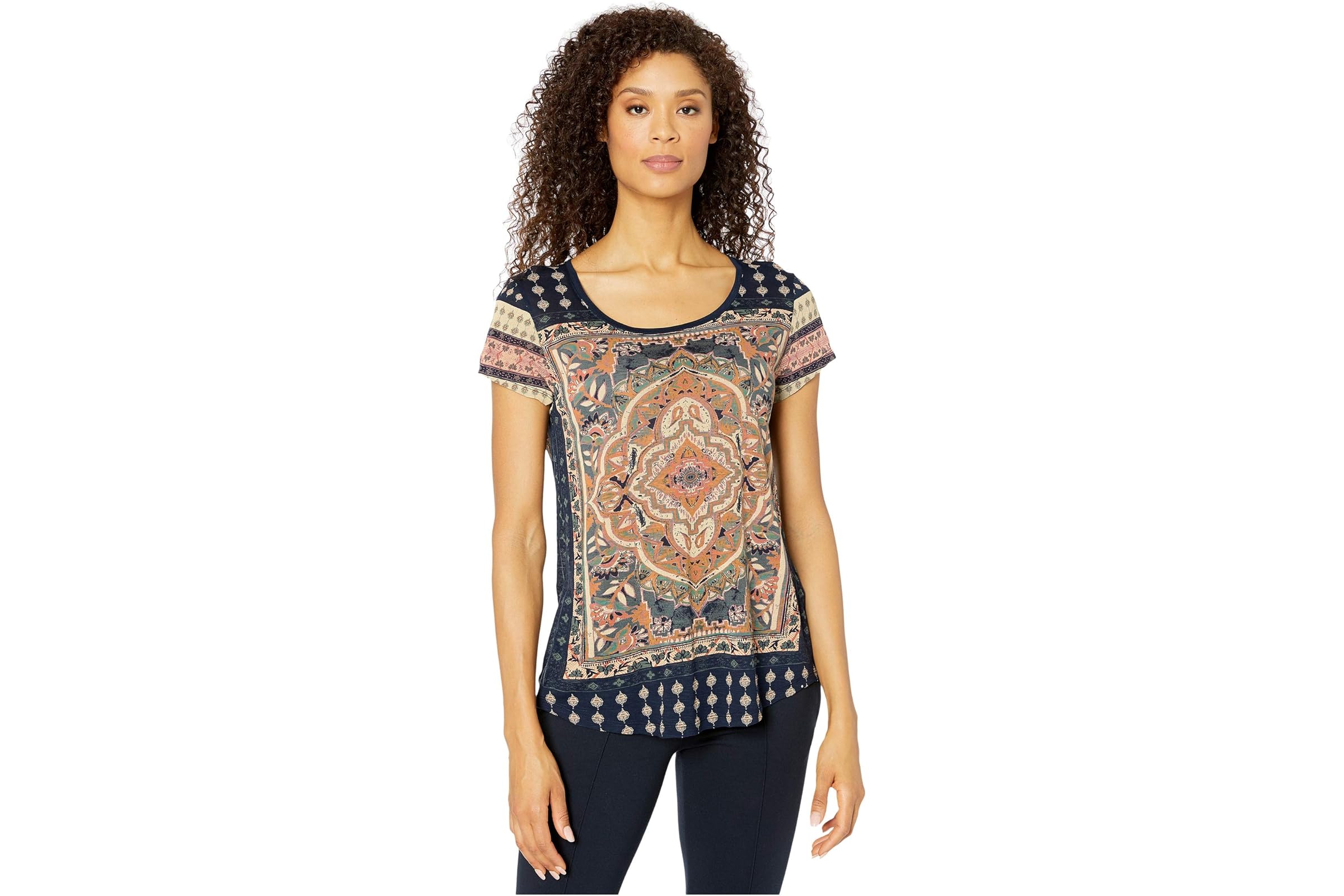 Lucky Brand Persian Carpet Tee