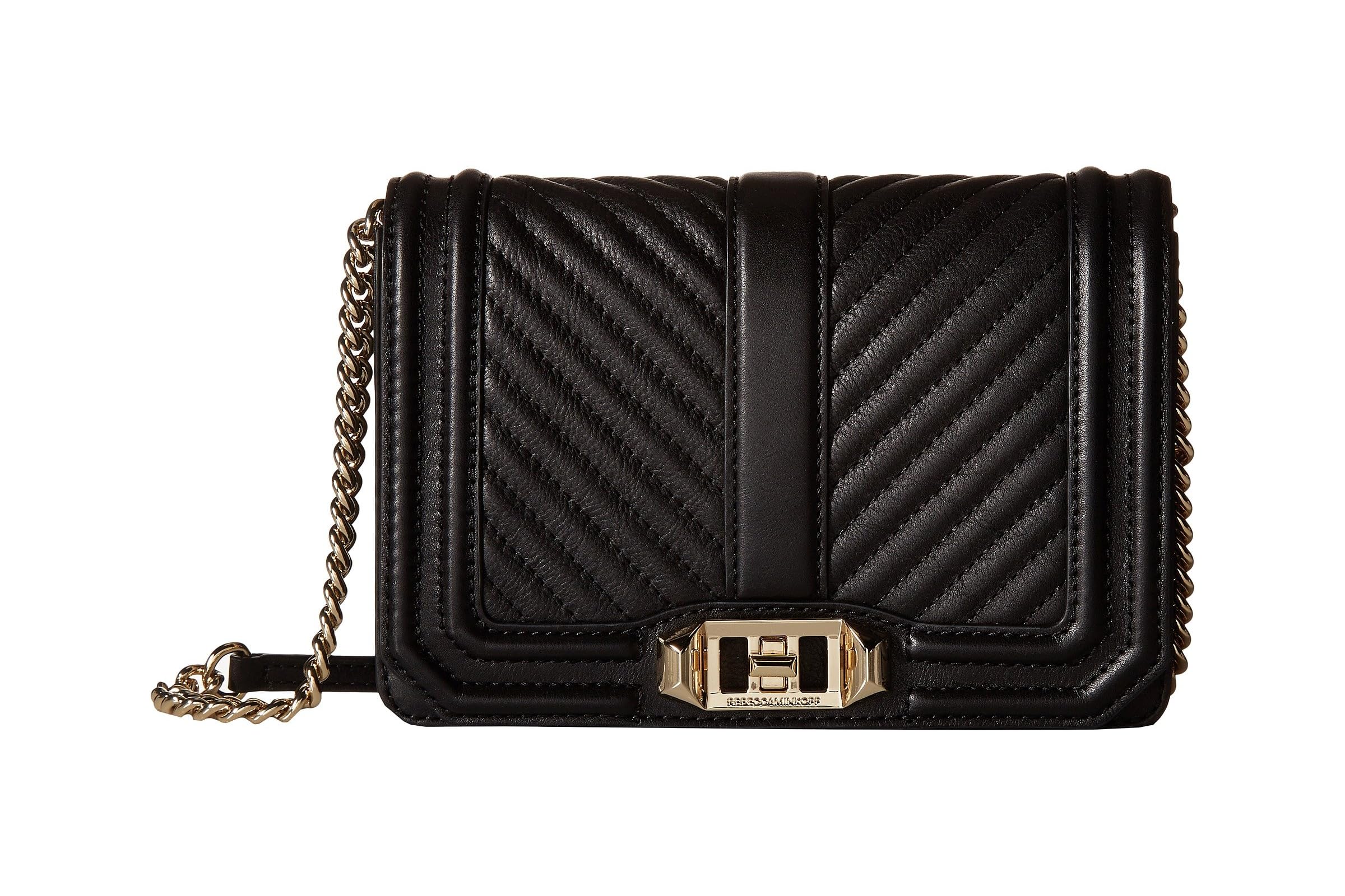 Rebecca Minkoff Chevron Quilted Small Love Crossbody