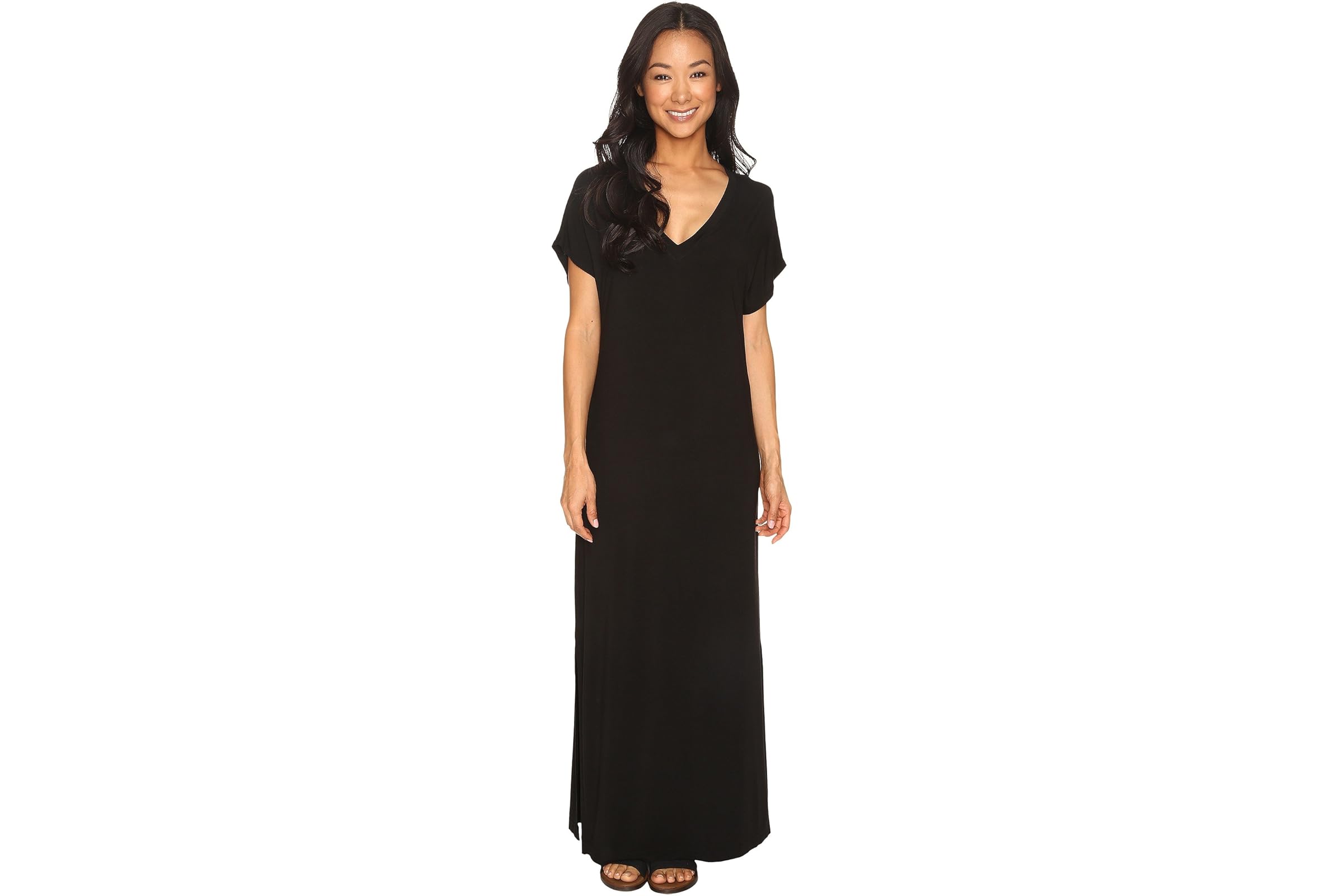 Hard Tail Every Day Tee Maxi Dress in Siro Jersey