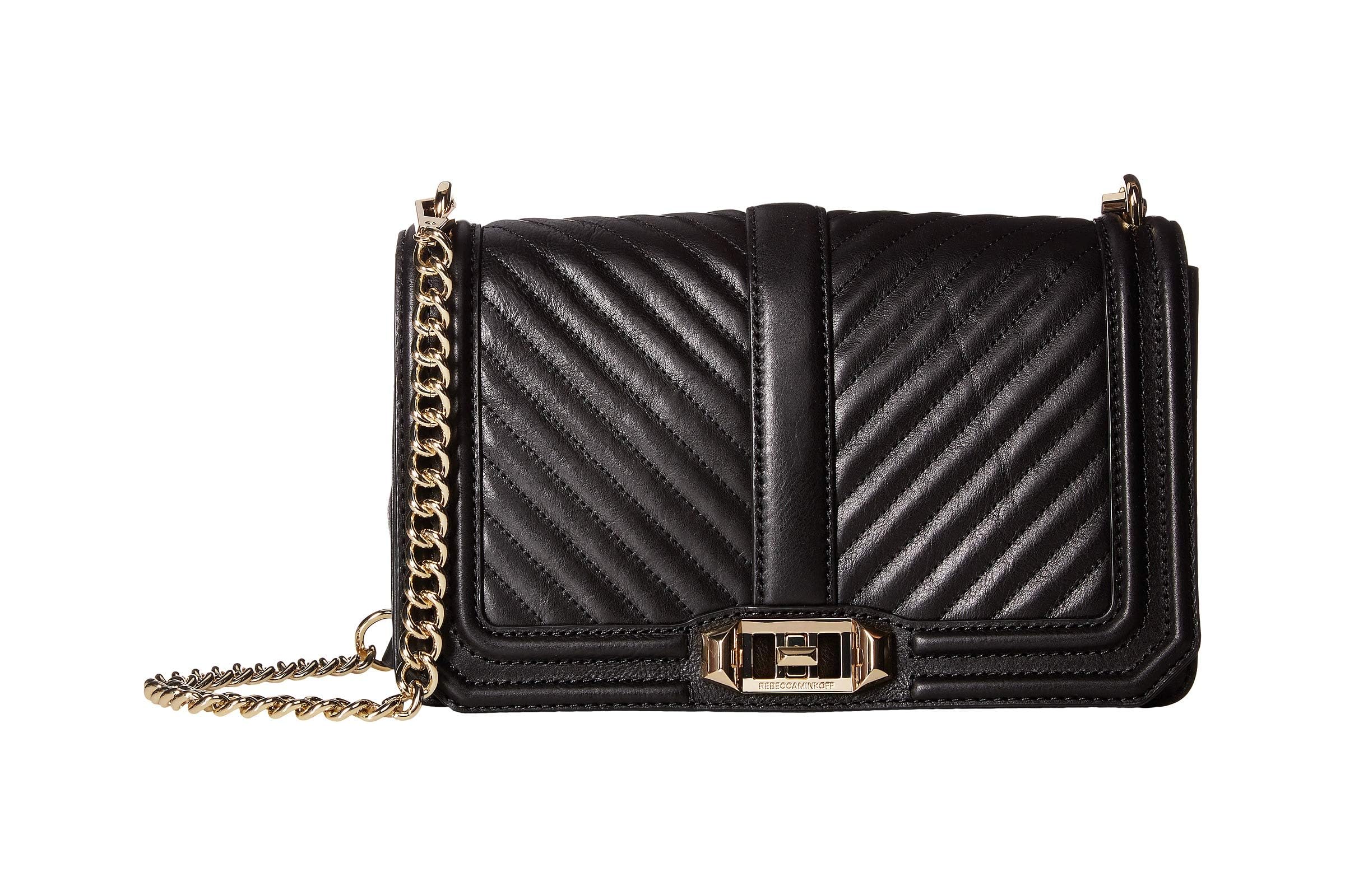 Rebecca Minkoff Chevron Quilted Love Crossbody