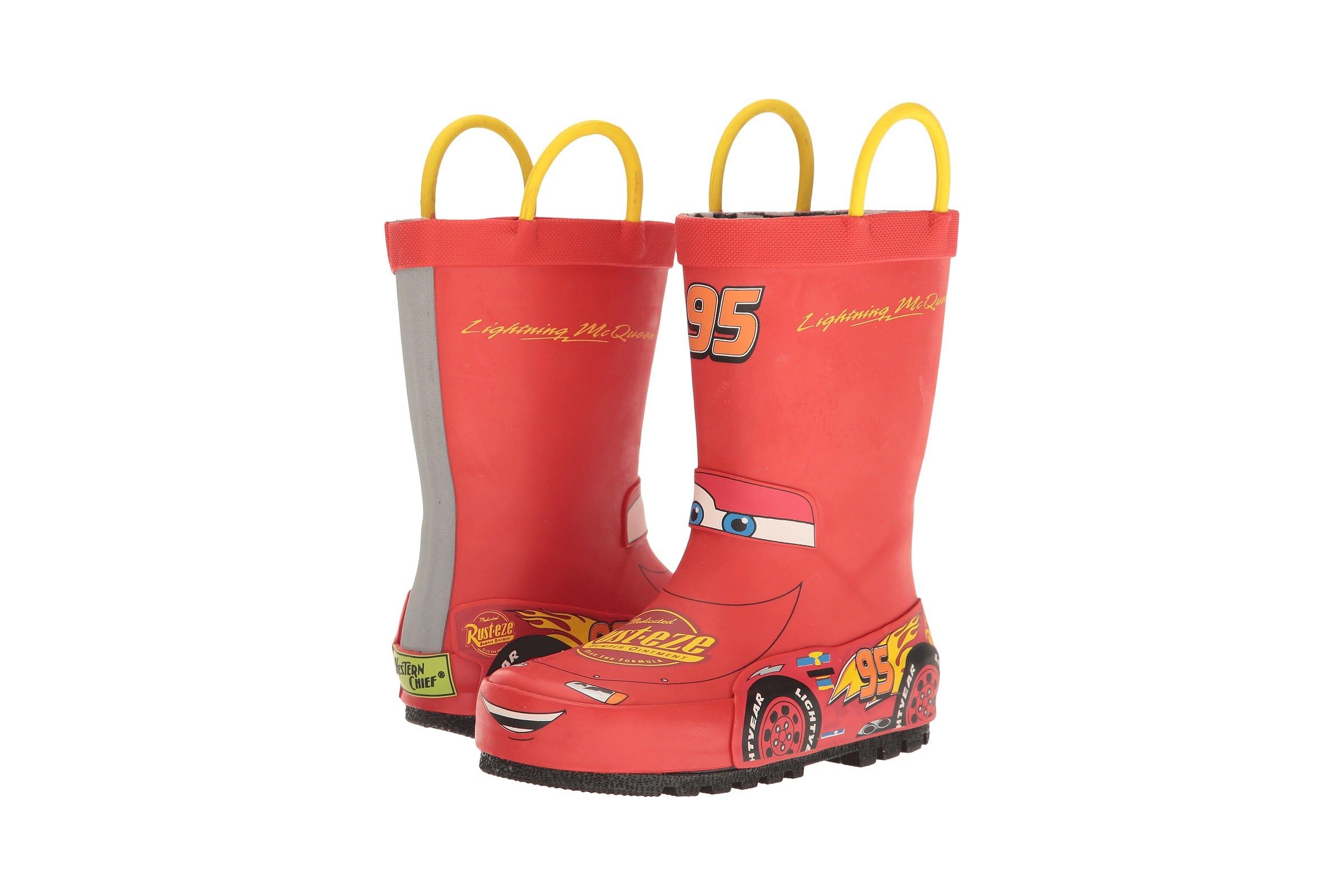 Western Chief Kids Lightning McQueen Rain Boots (Toddler/Little Kid/Big Kid)