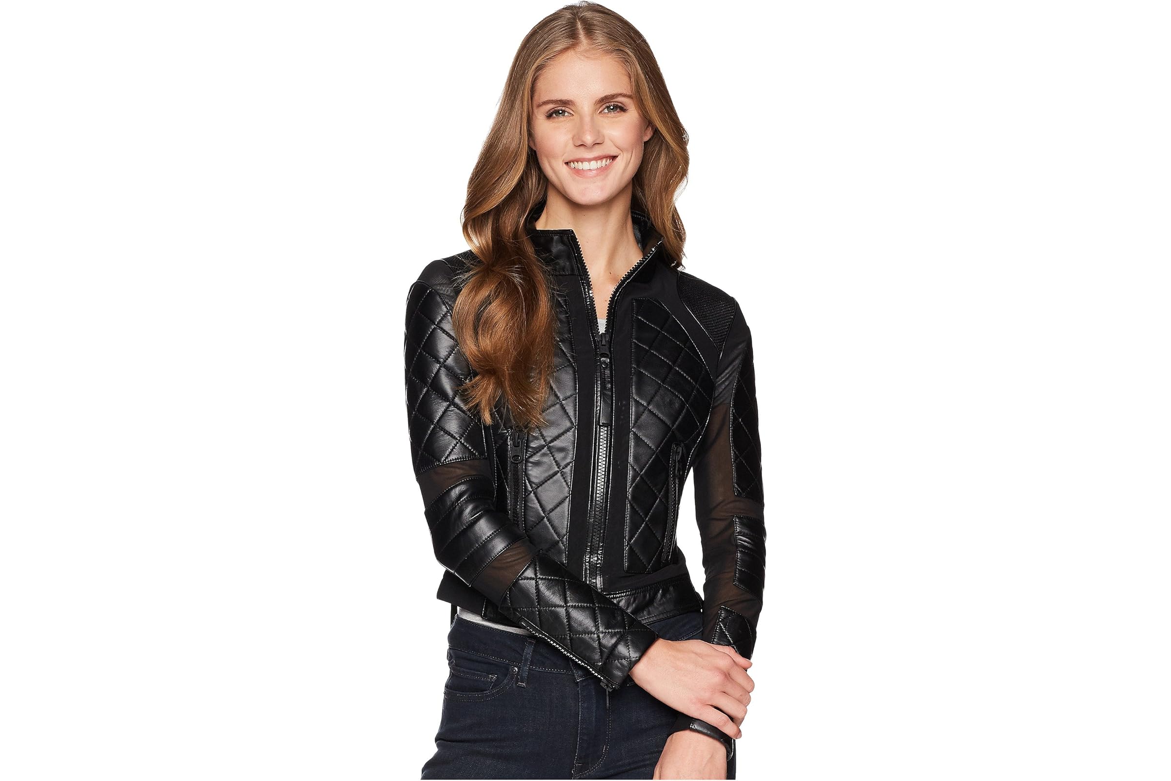 Blanc Noir Moto Jacket