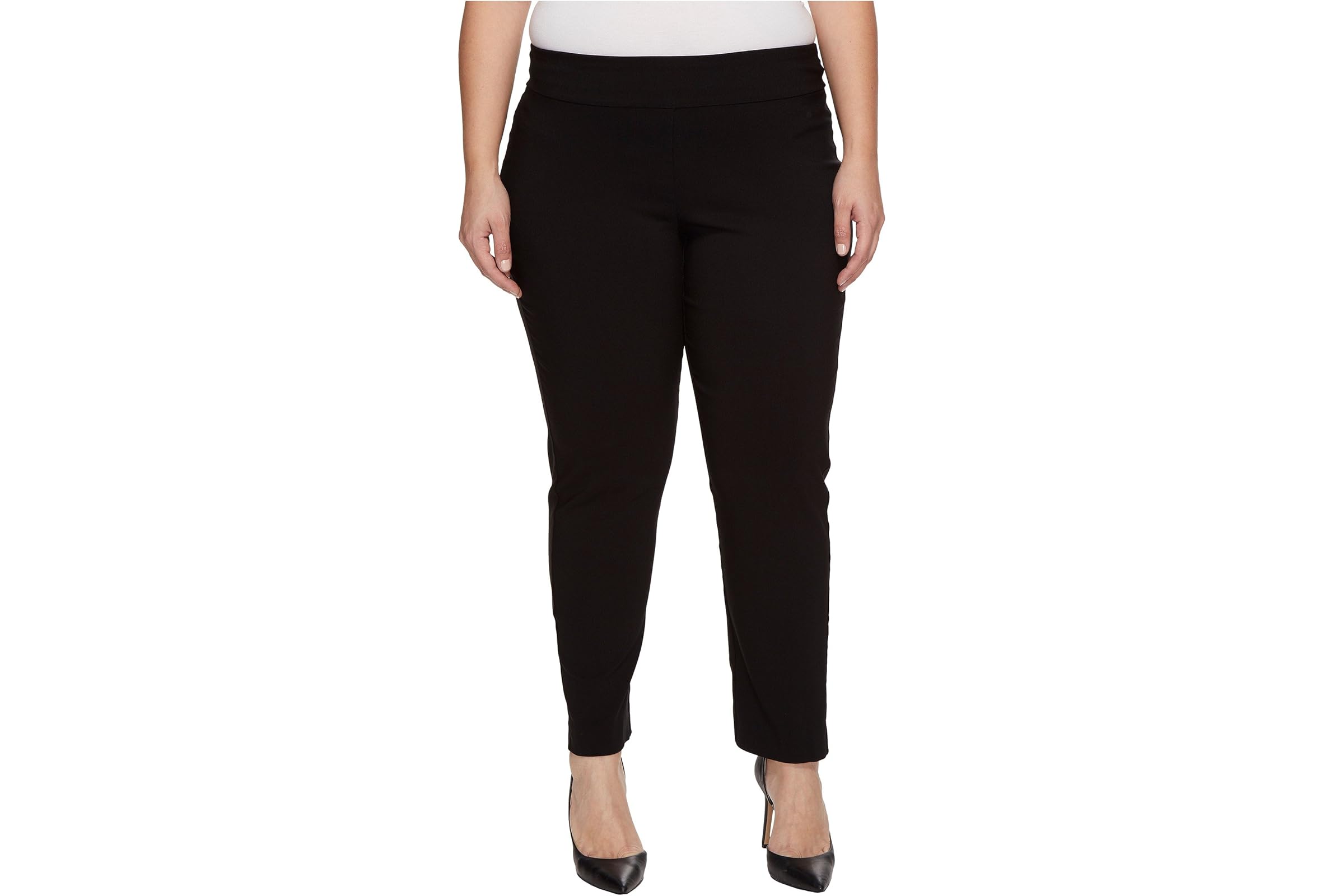 Krazy Larry Plus Size Pull-On Ankle Pants