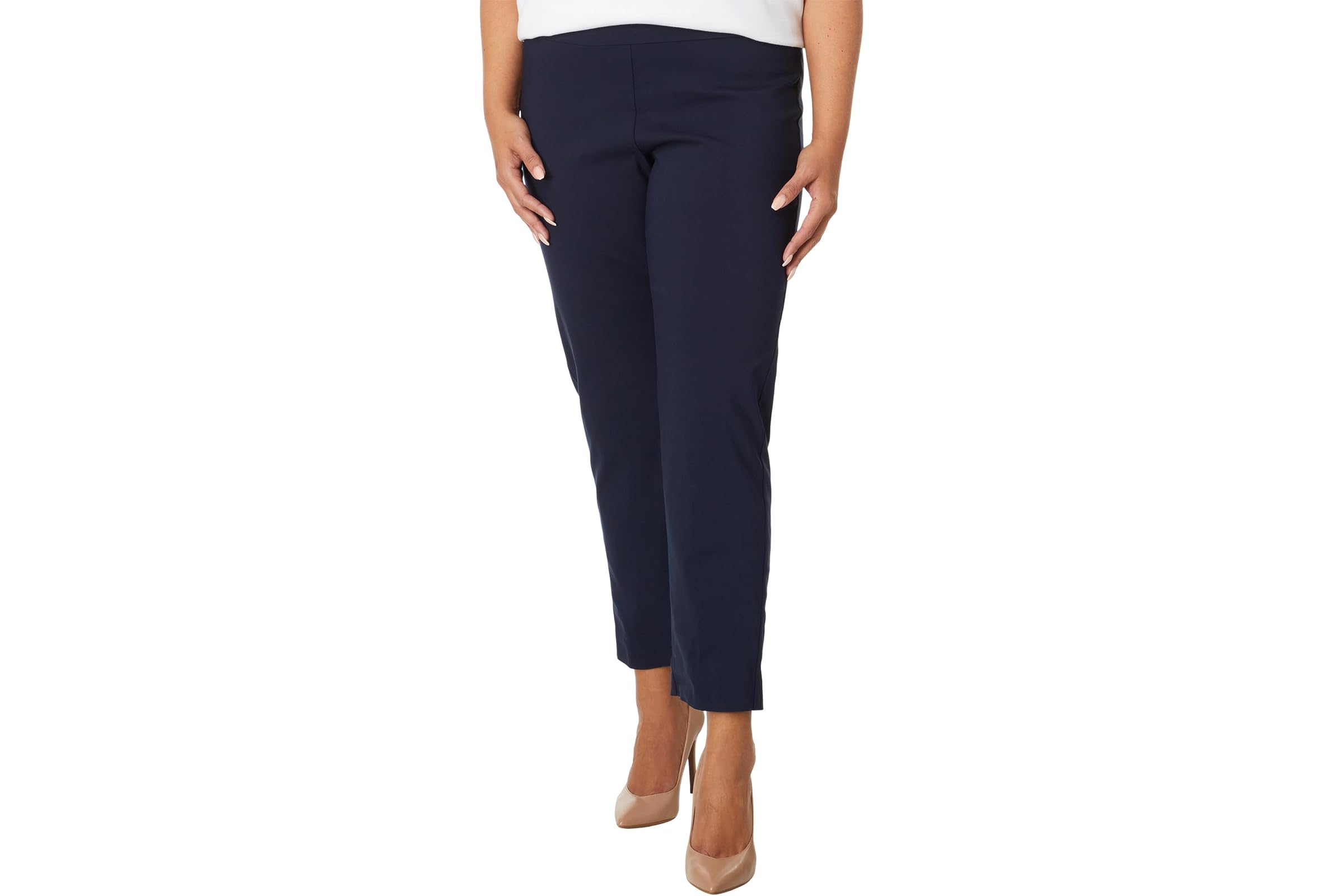 Krazy Larry Plus Size Pull-On Ankle Pants