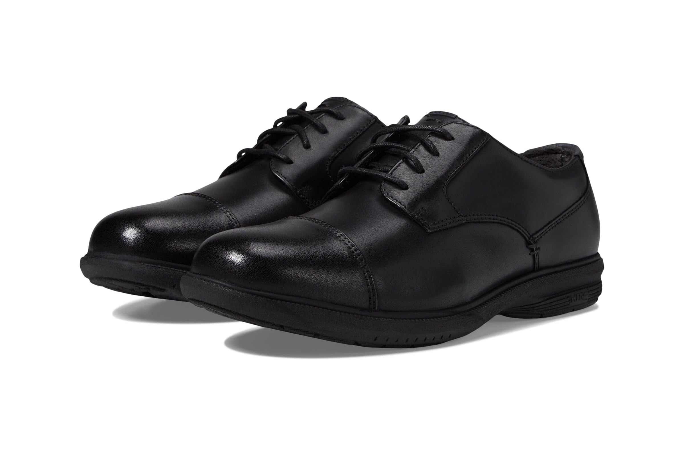 Nunn Bush Melvin Street Cap Toe Oxford with KORE Slip Resistant Walking Comfort Technology