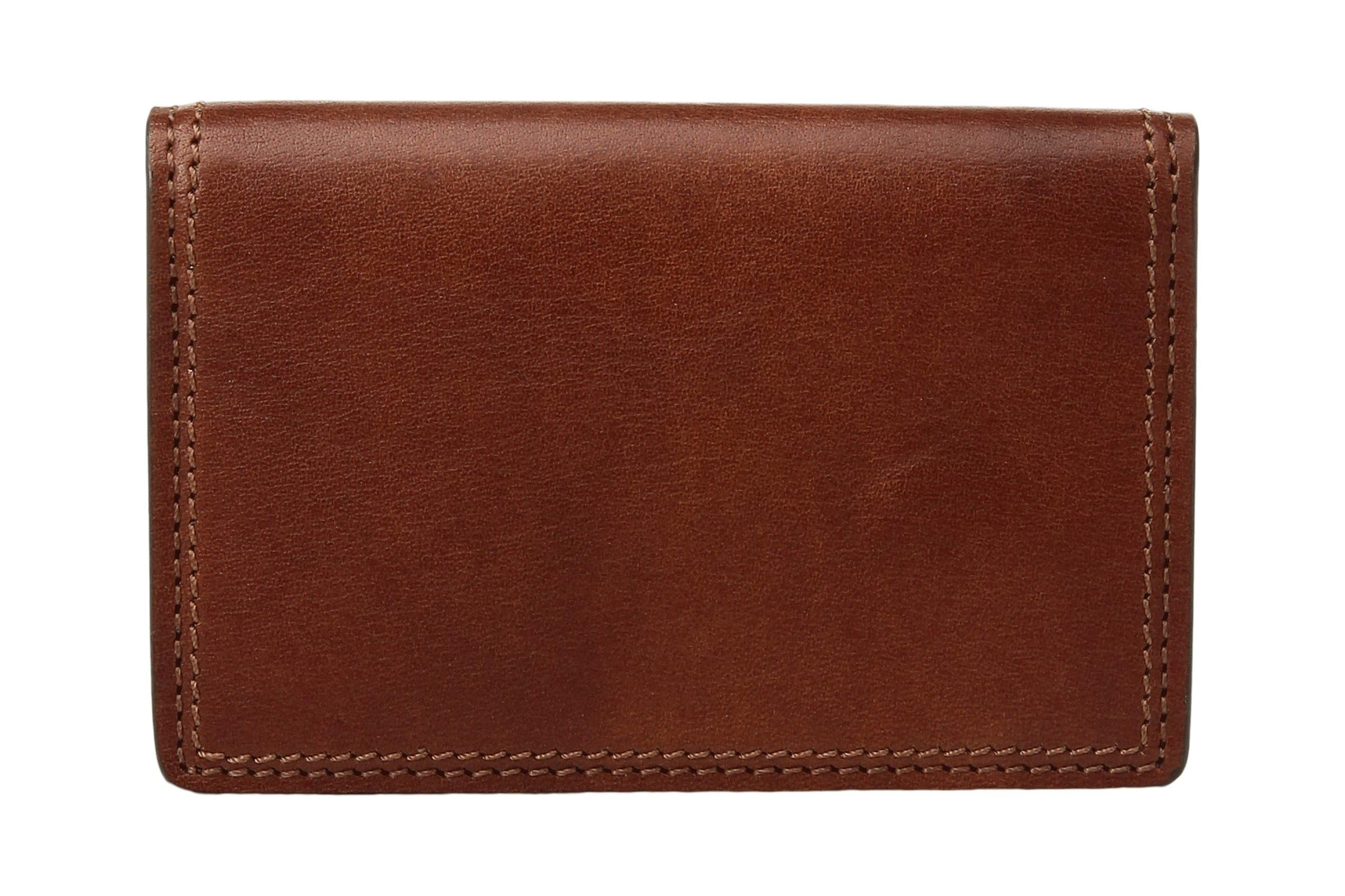 Bosca Dolce Collection - Full Gusset Two-Pocket Card Case w/ I.D.