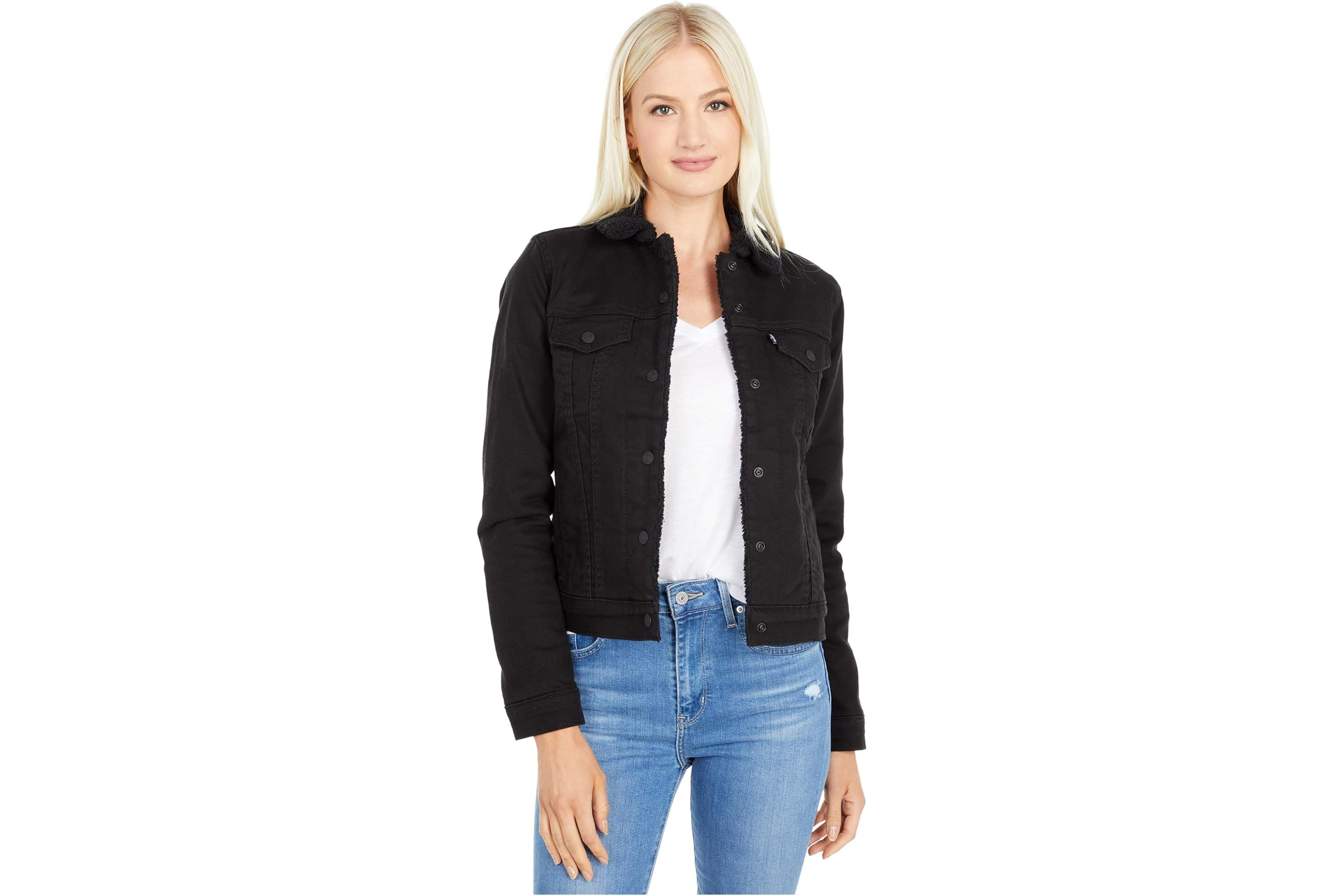 Levis Womens Original Sherpa Trucker Jacket