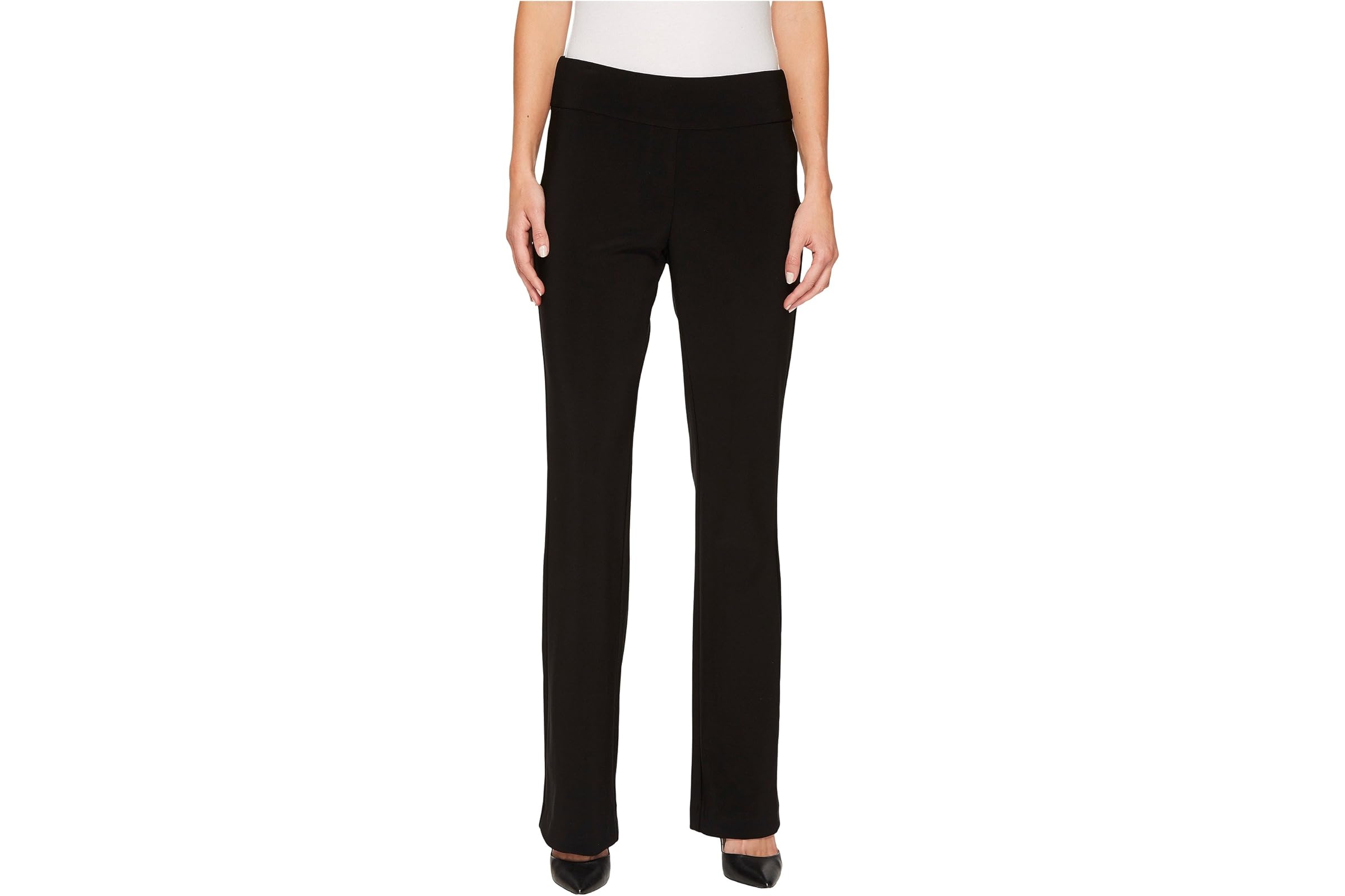 Krazy Larry Microfiber Long Slight Flare Pants