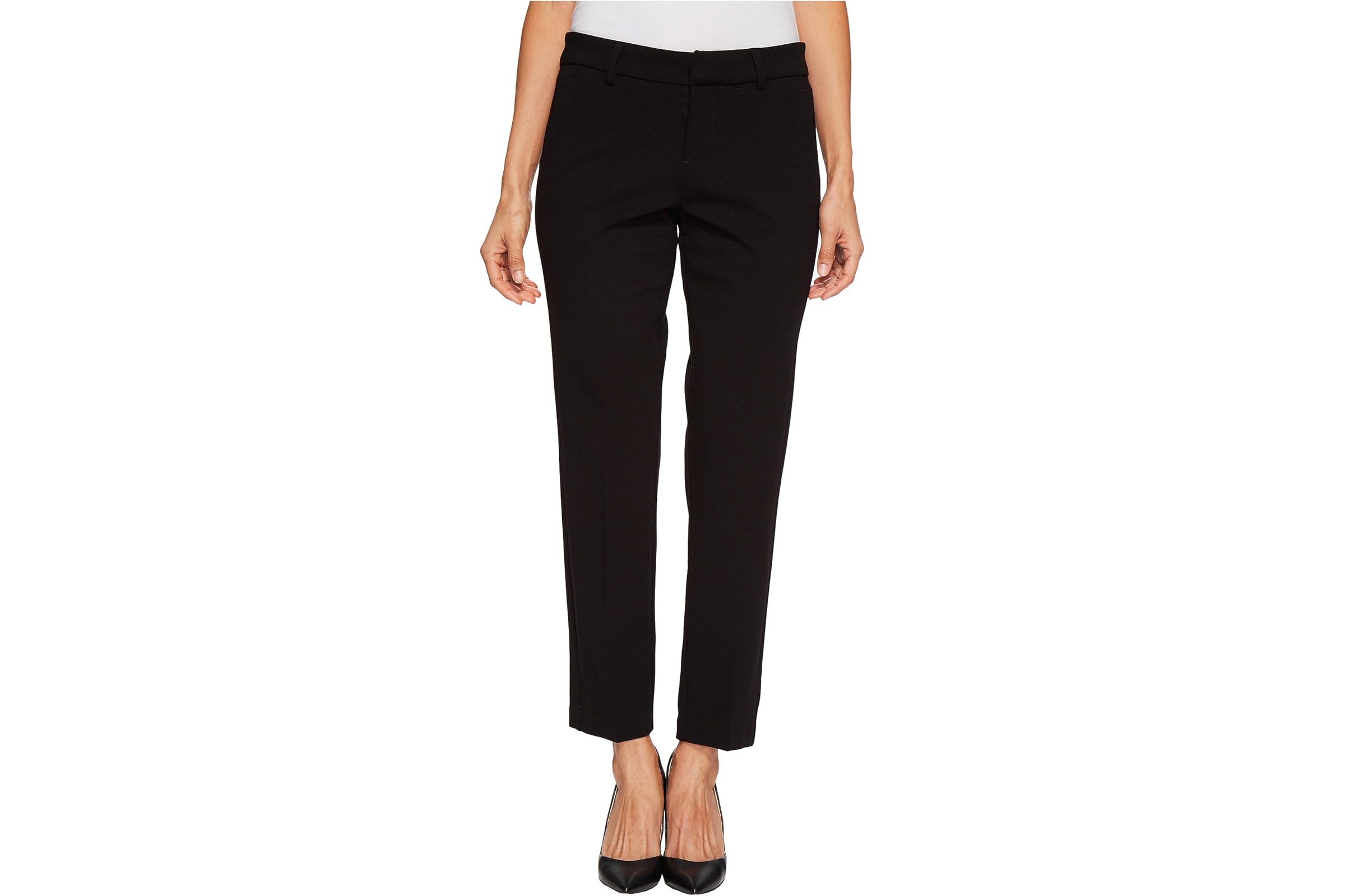 Liverpool Los Angeles Petite Kelsey Straight Leg Trousers in Super Stretch Ponte Knit