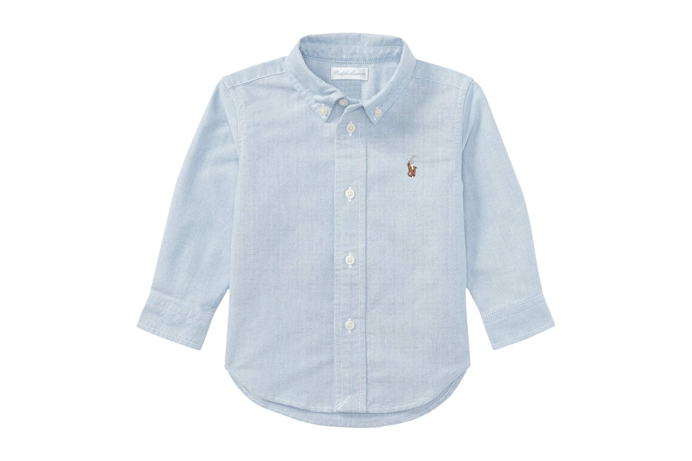 Polo Ralph Lauren Kids Cotton Oxford Sport Shirt (Infant)