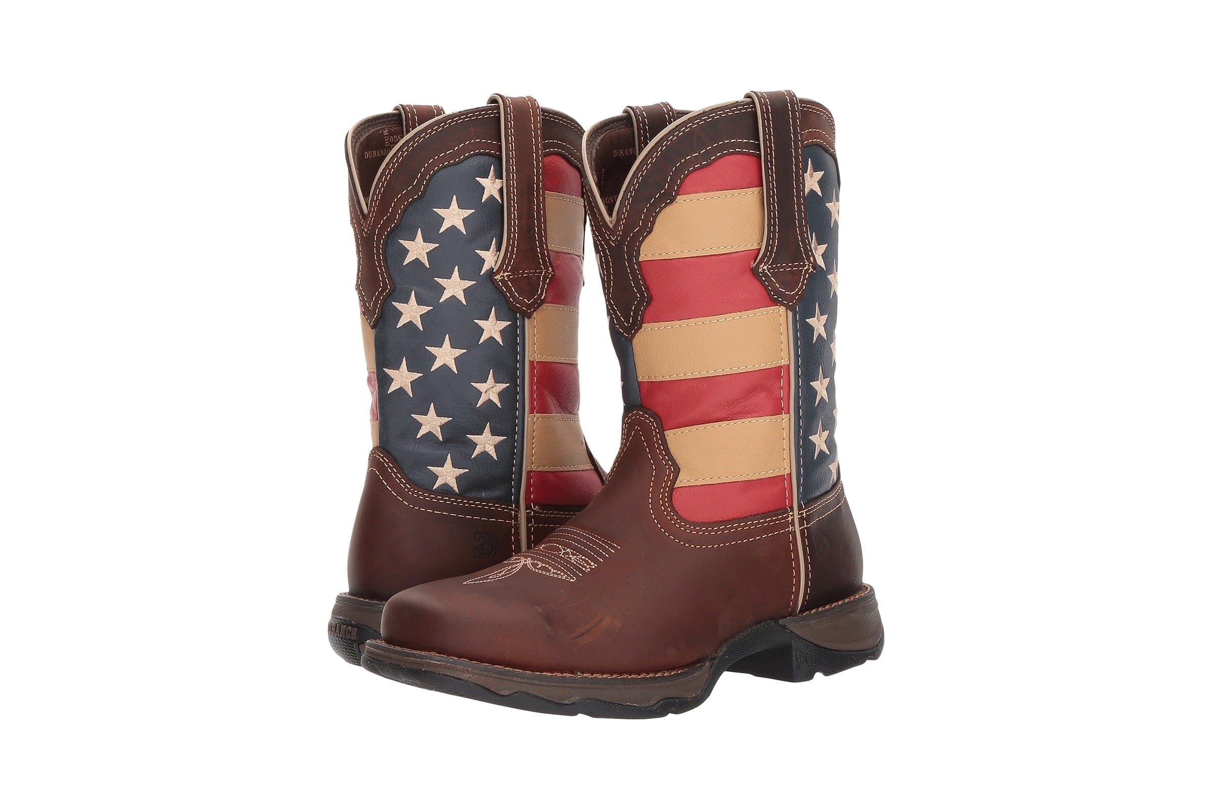 Durango Lady Rebel Flag Steel Toe