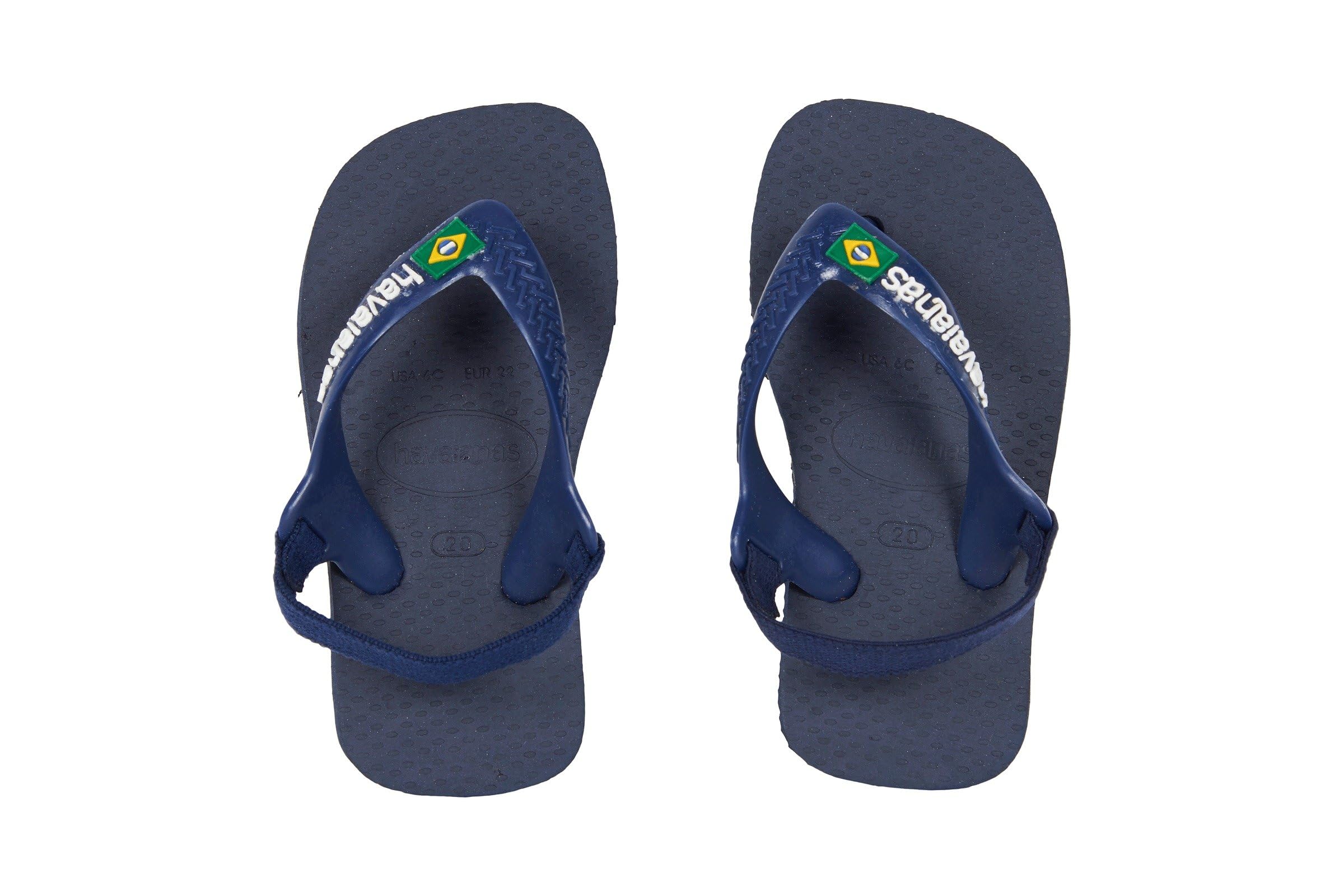 Havaianas Kids Brazil Logo Flip Flop Sandal (Toddler)