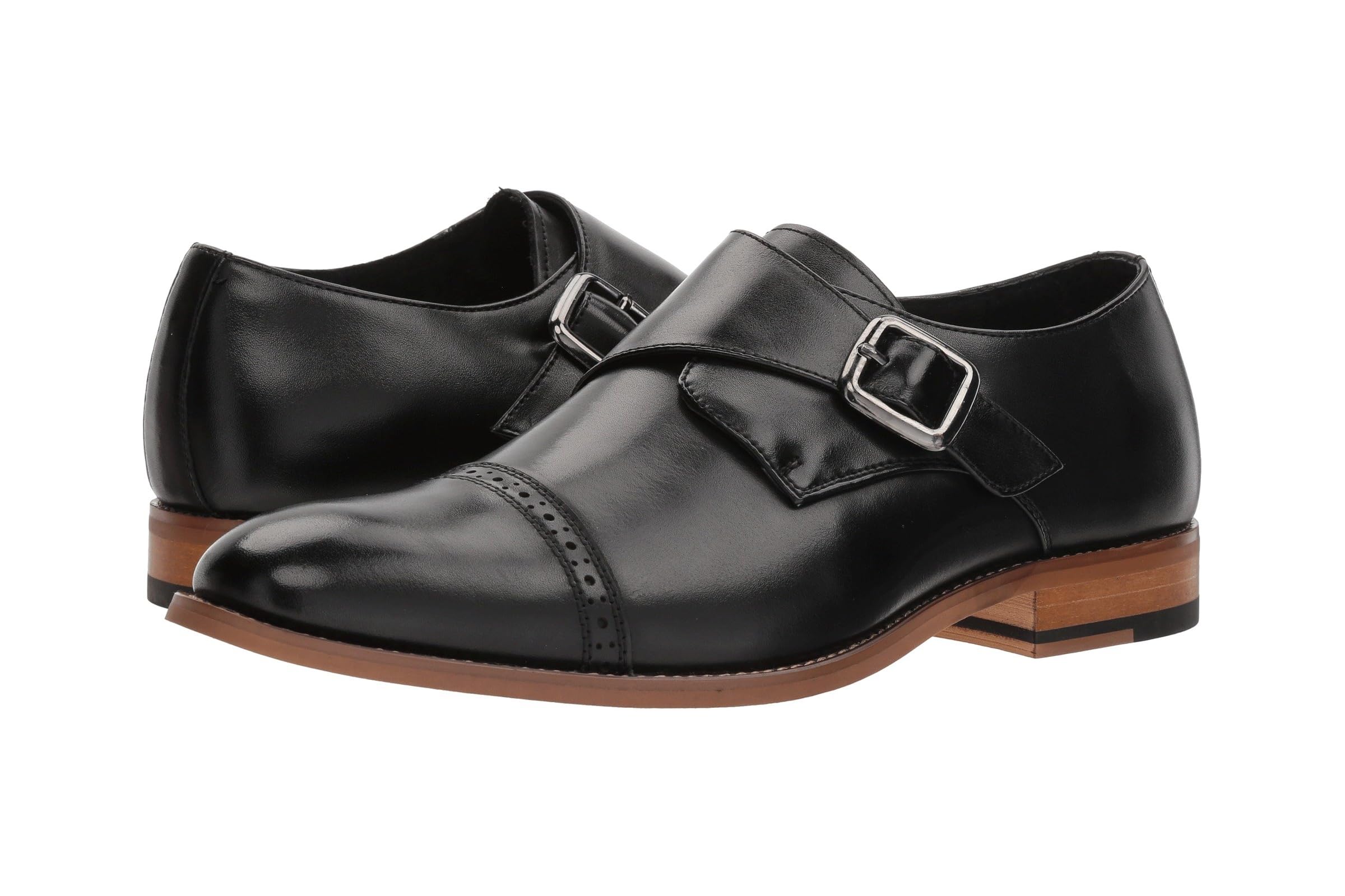 Stacy Adams Desmond Cap-Toe Monk-Strap Loafer