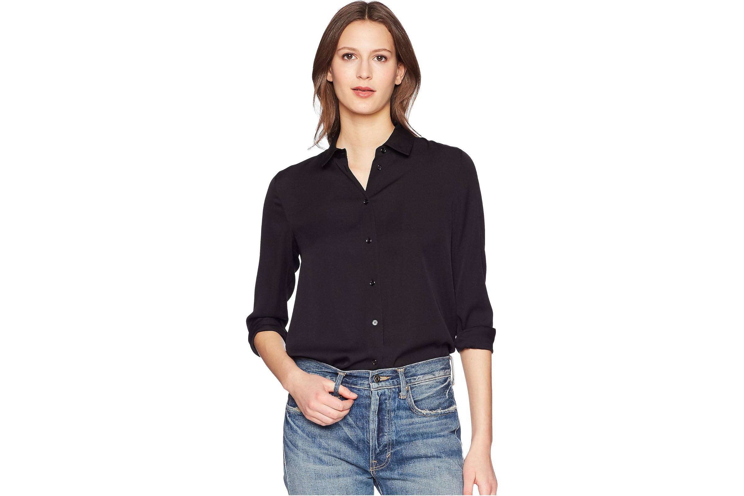 Vince Slim Fitted Blouse