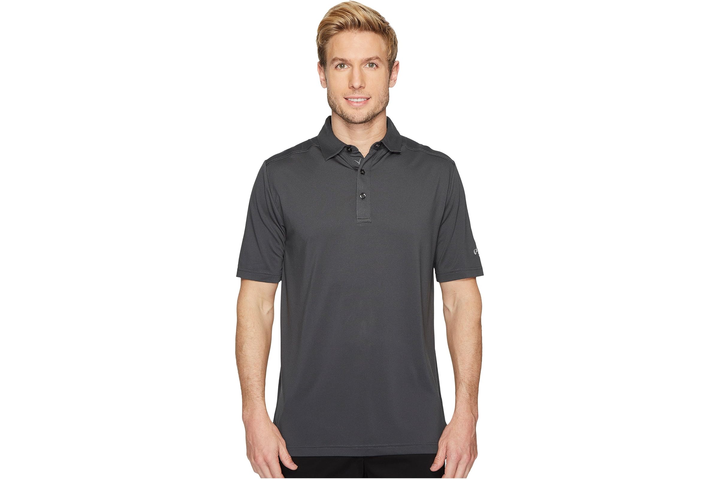 Callaway Opti-Dri Micro-Hex Solid Polo