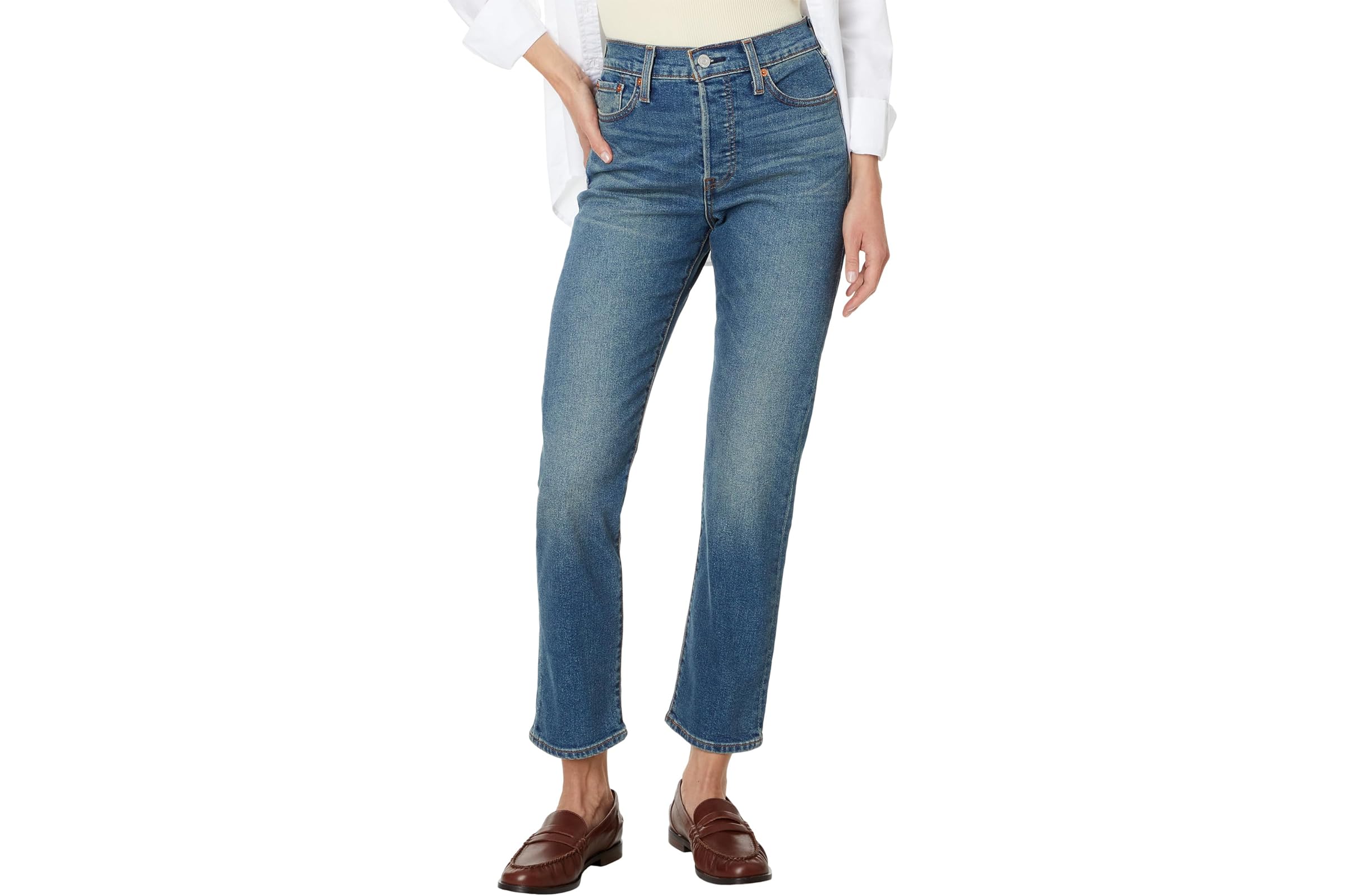 Levis Womens Wedgie Straight