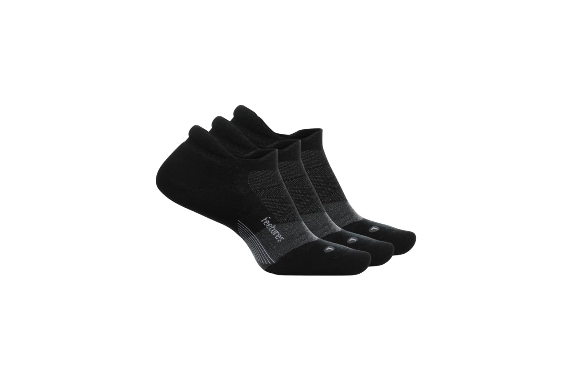 Feetures Merino 10 Cushion No Show Tab 3-Pair Pack