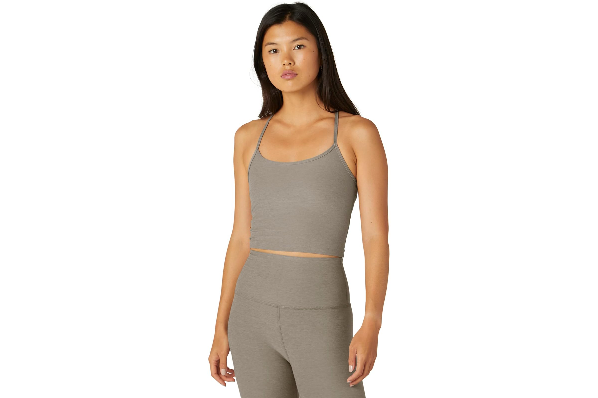 Beyond Yoga Spacedye Slim Racerback Cropped Tank Top