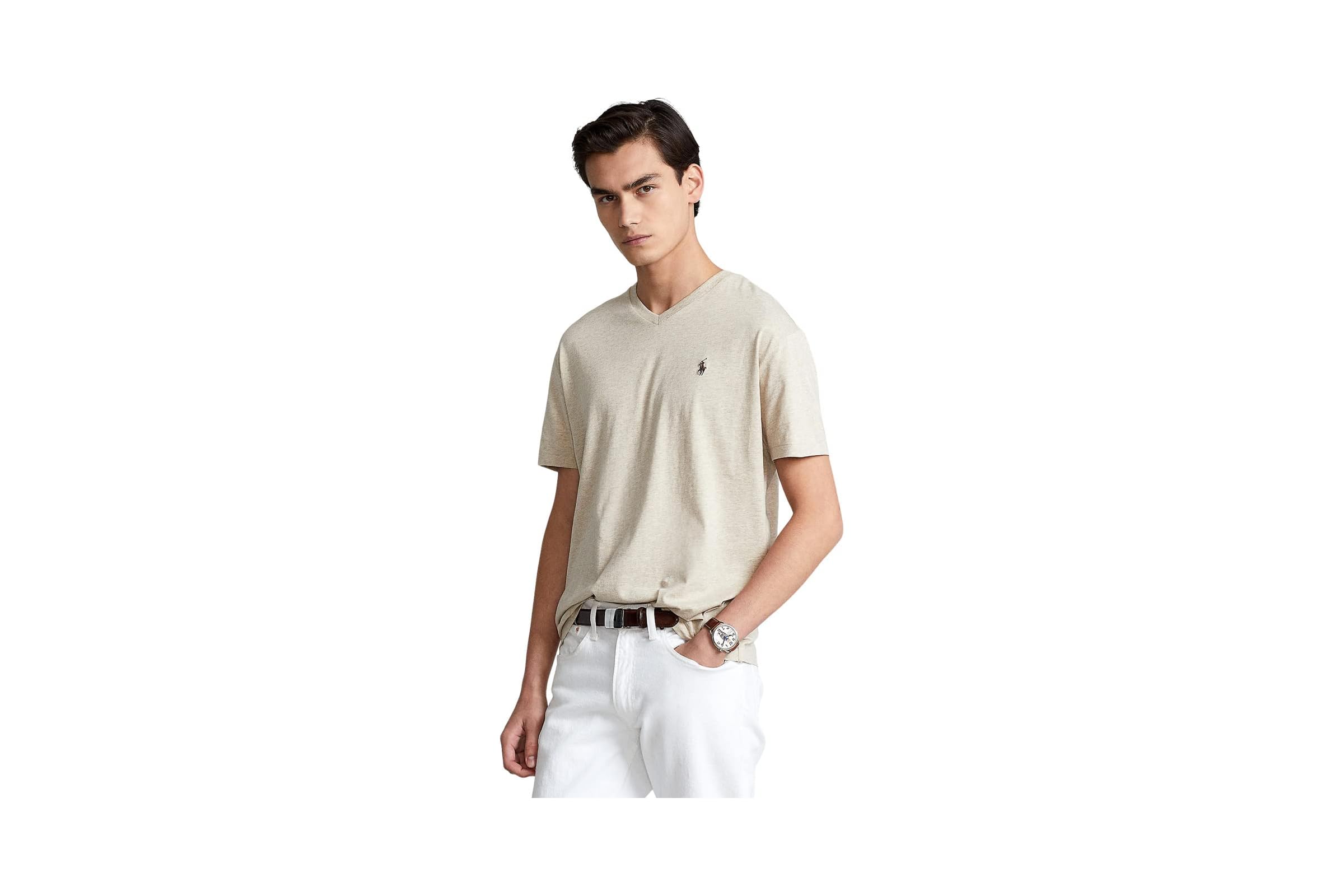 Мужская рубашка Polo Ralph Lauren Classic Fit V-Neck Tee 4790₽