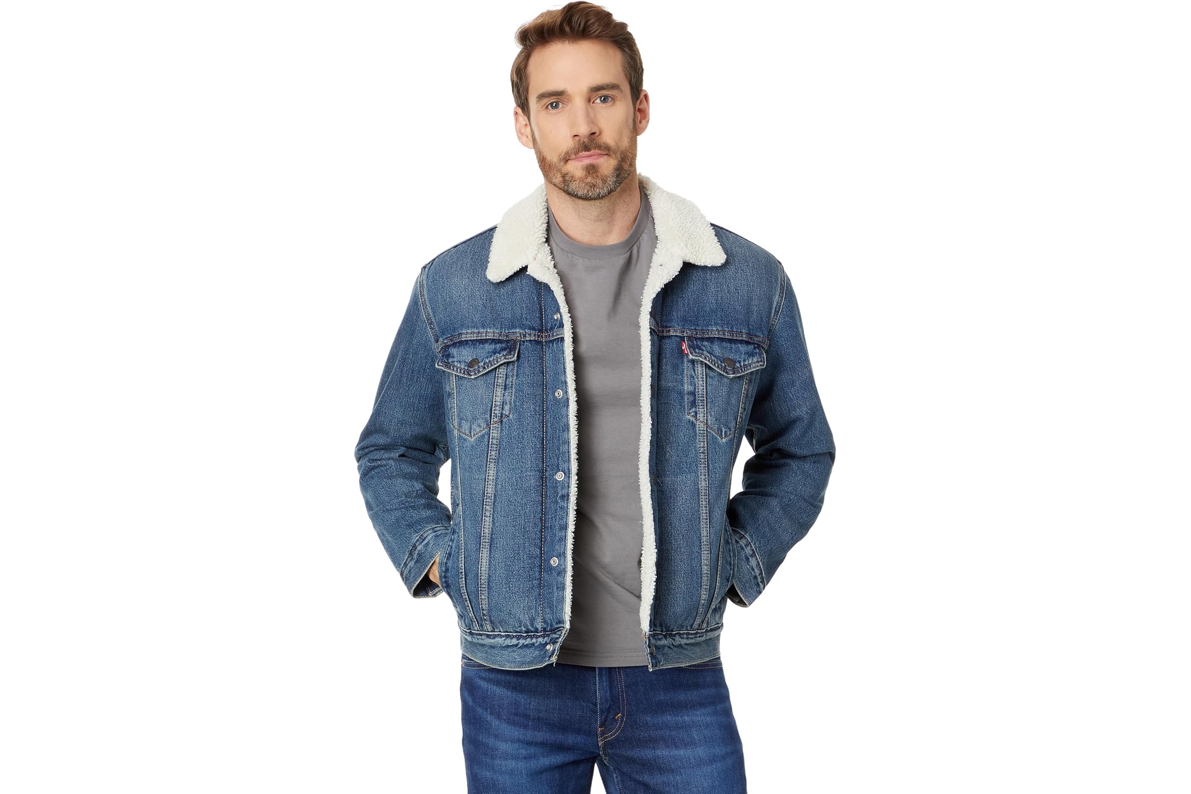 Levis Premium Type III Sherpa Trucker