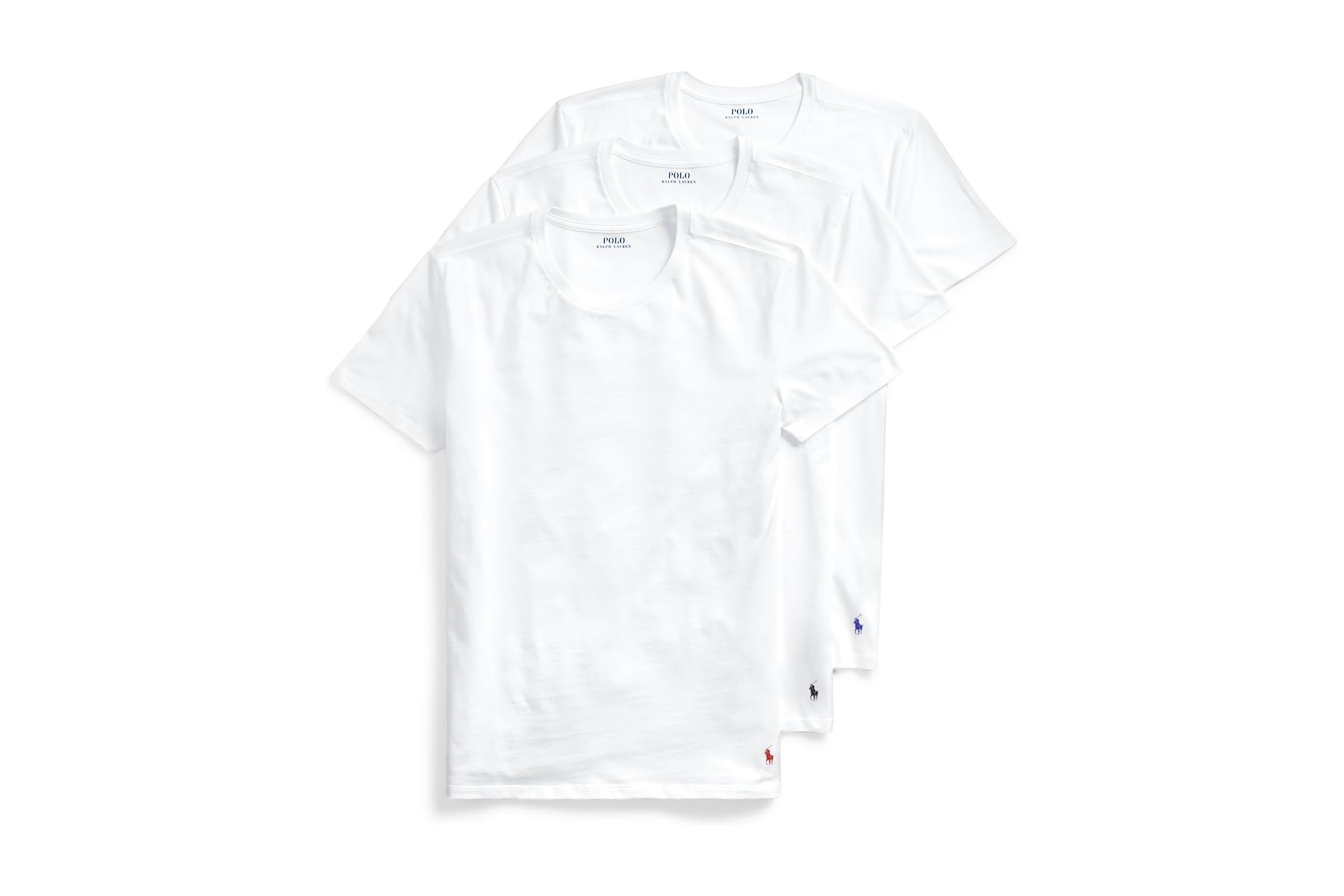 Polo Ralph Lauren Slim Fit w Wicking 3-Pack Crew Undershirts 9890₽