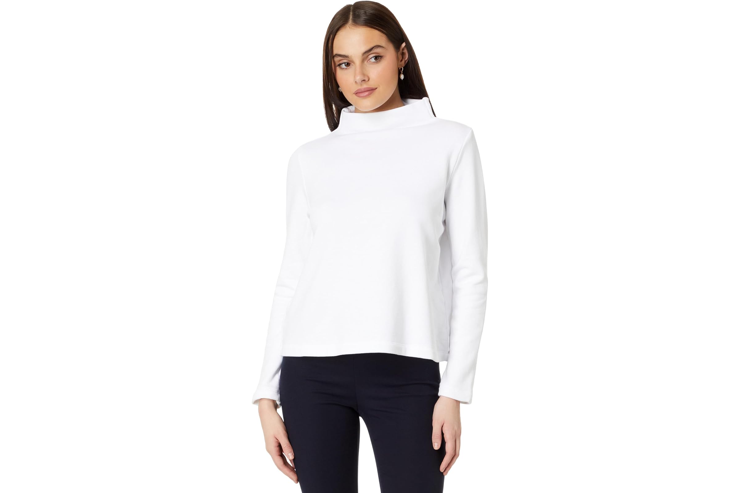 Eileen Fisher Funnel Neck Top