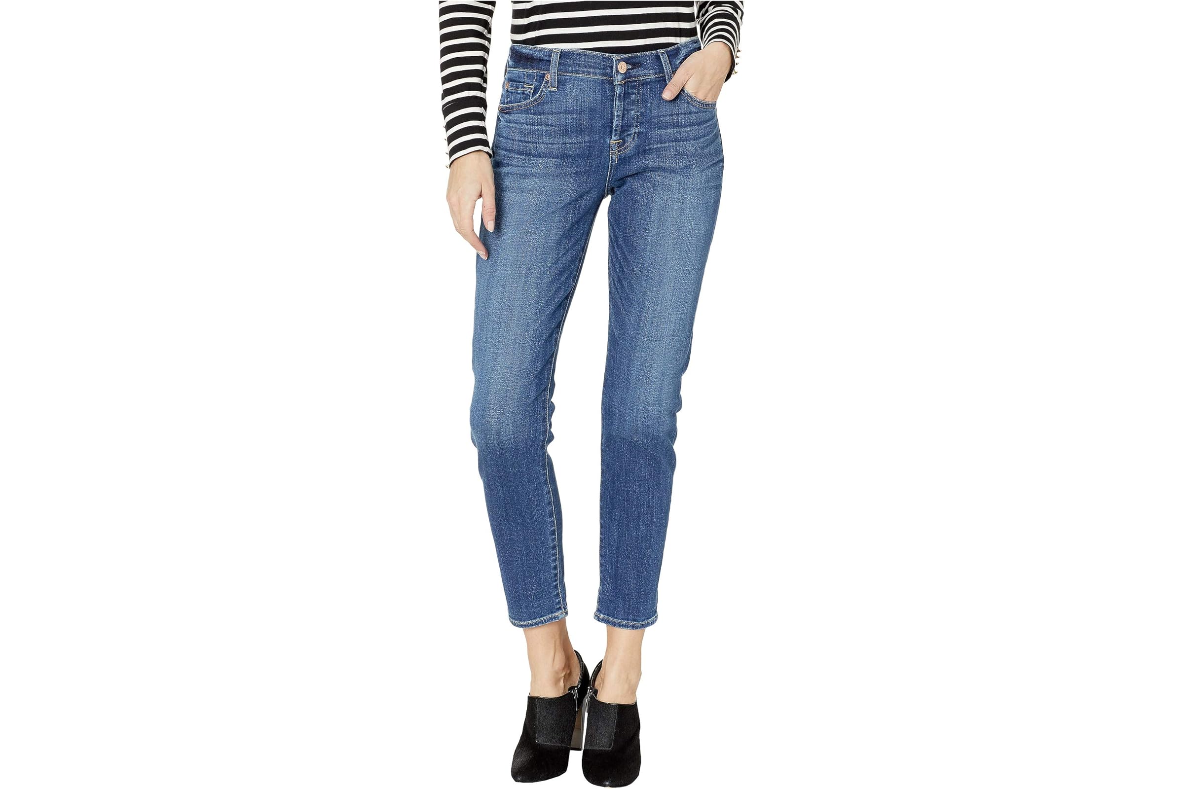 7 For All Mankind Josefina in Broken Twill Vanity