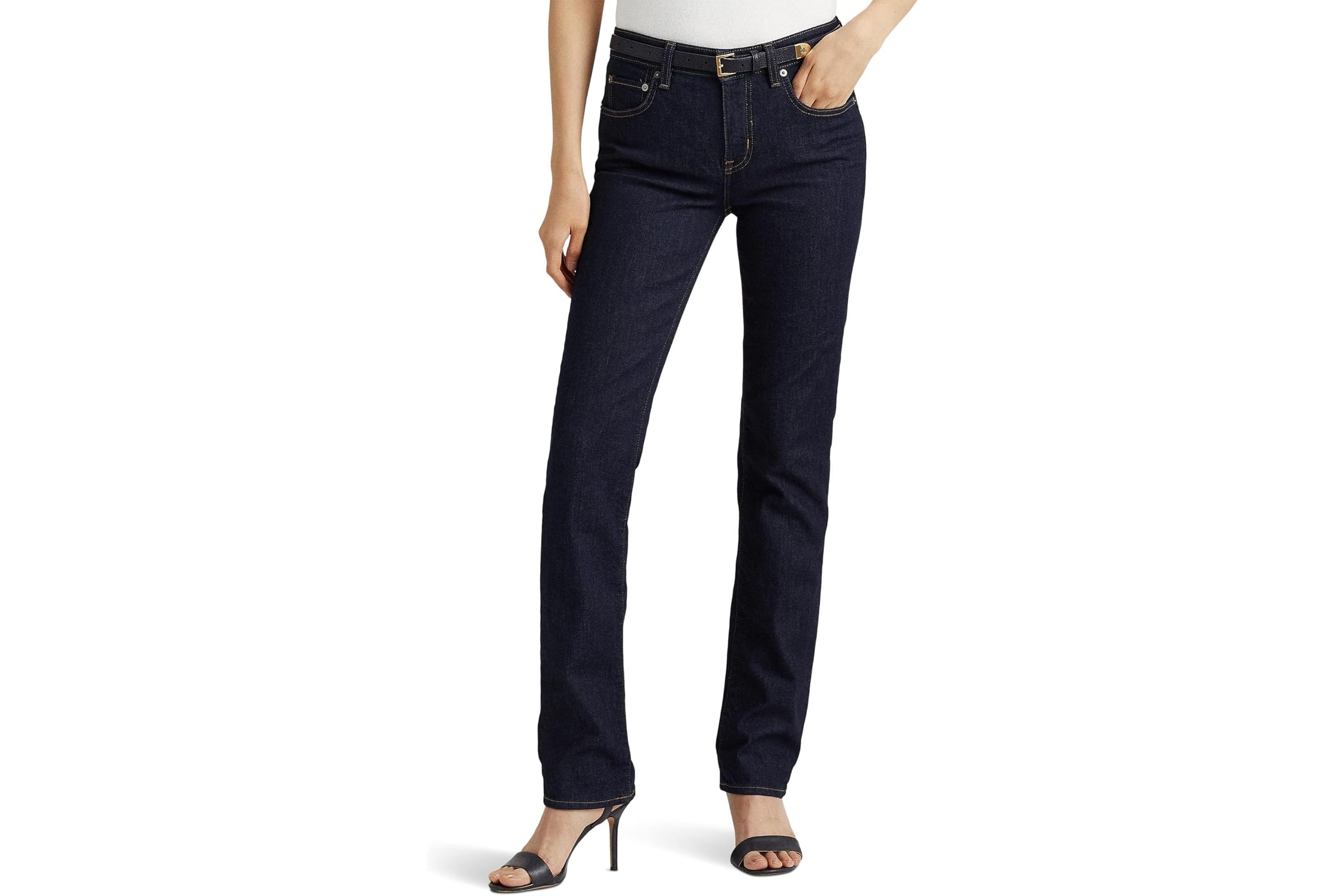 LAUREN Ralph Lauren Premier Straight Jeans