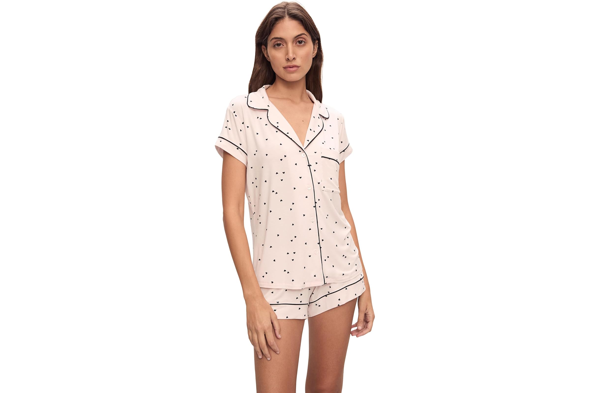 Eberjey Gisele Printed - The Shortie Short PJ Set 28790₽