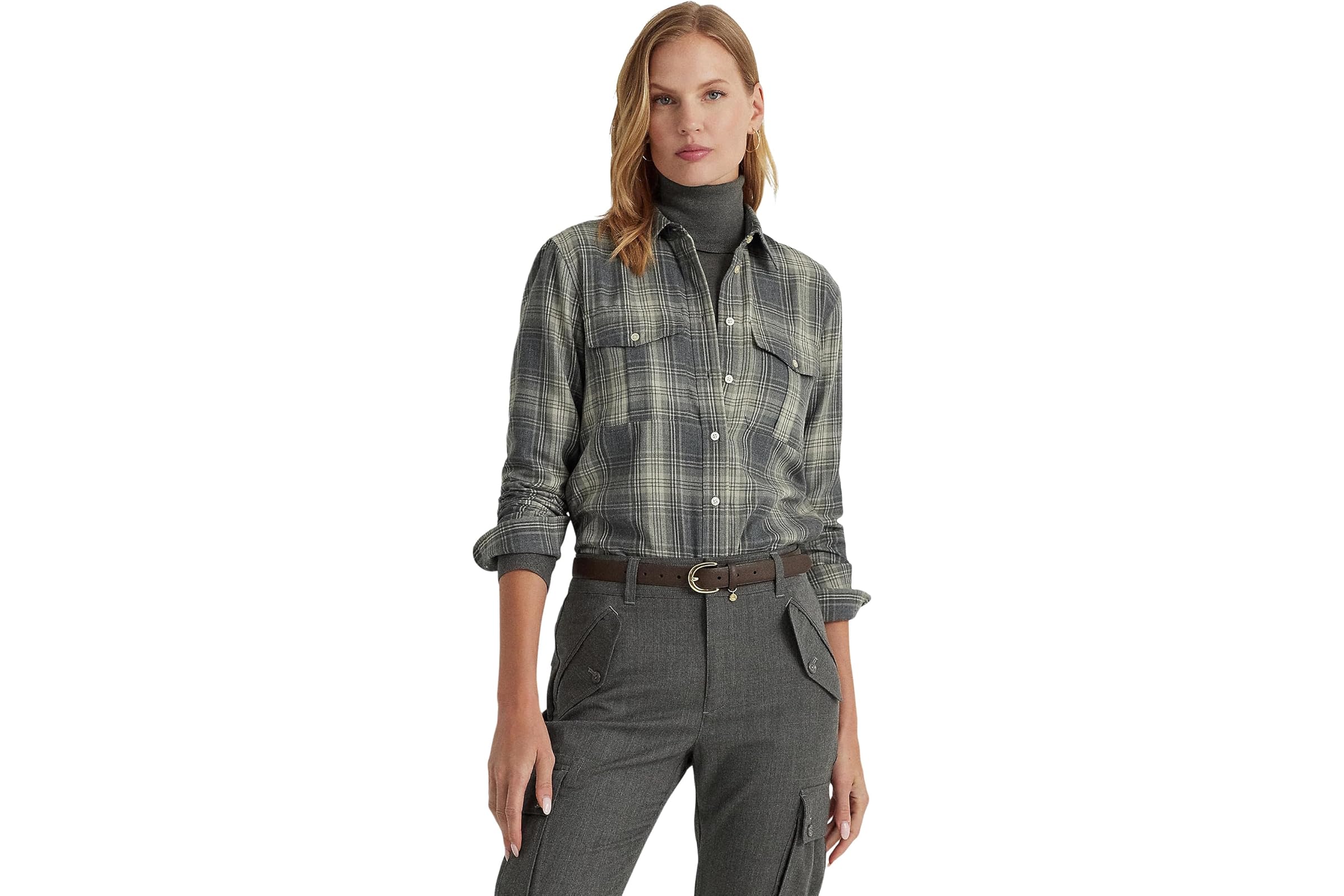 LAUREN Ralph Lauren Plaid Twill Shirt