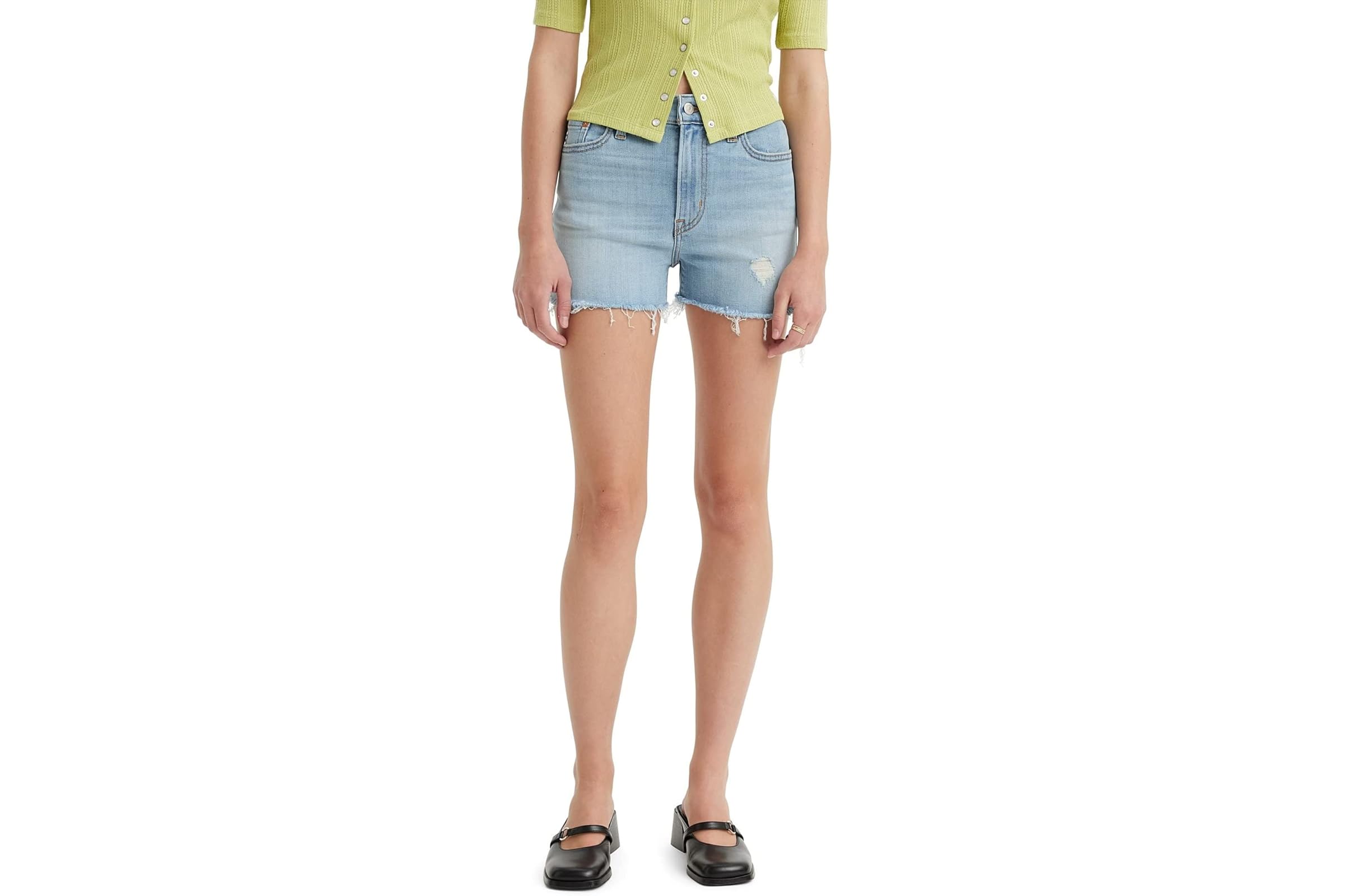 Levis Womens High-Rise Shorts