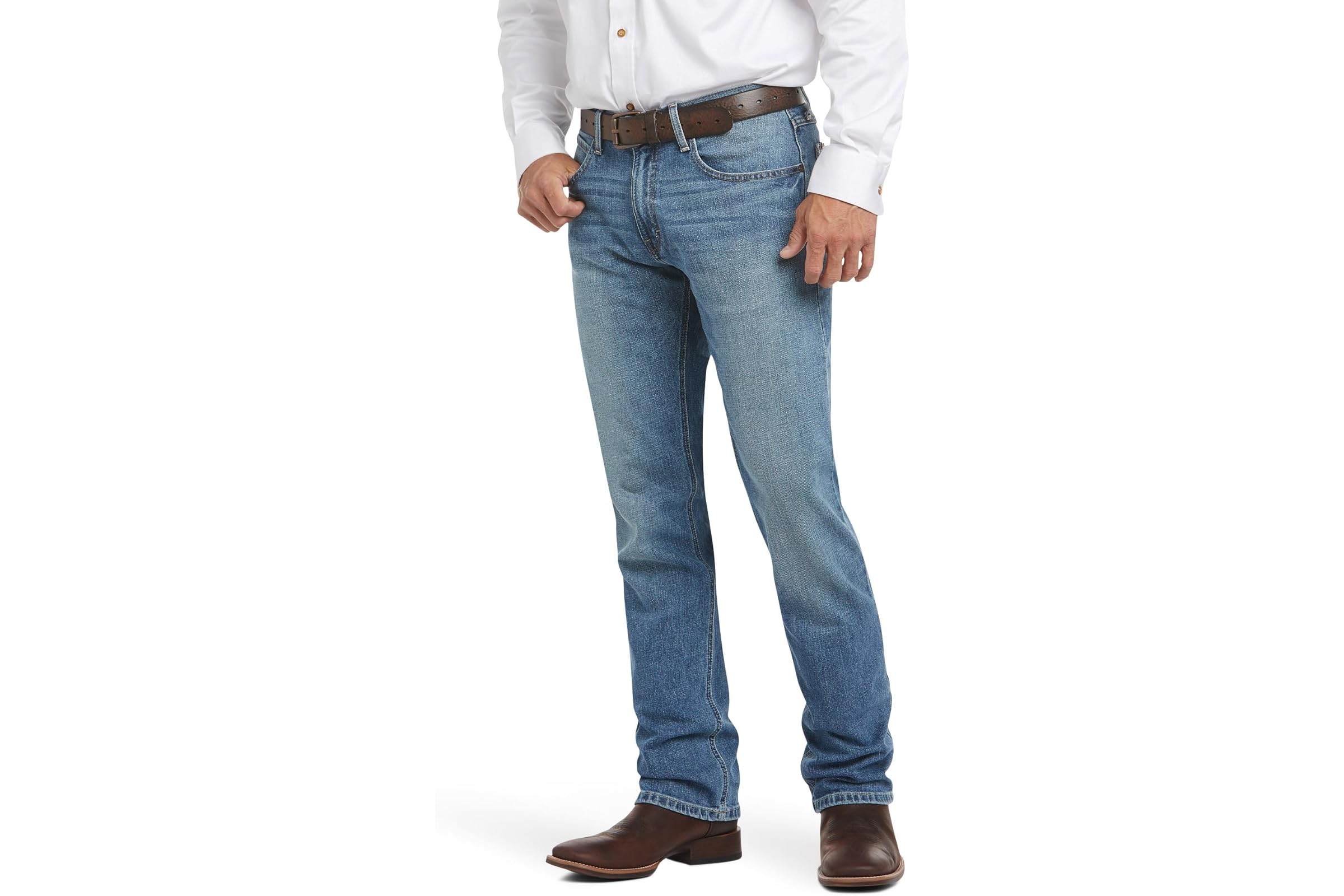 Ariat M4 Low Rise Stackable Straight Leg Jeans in Sawyer