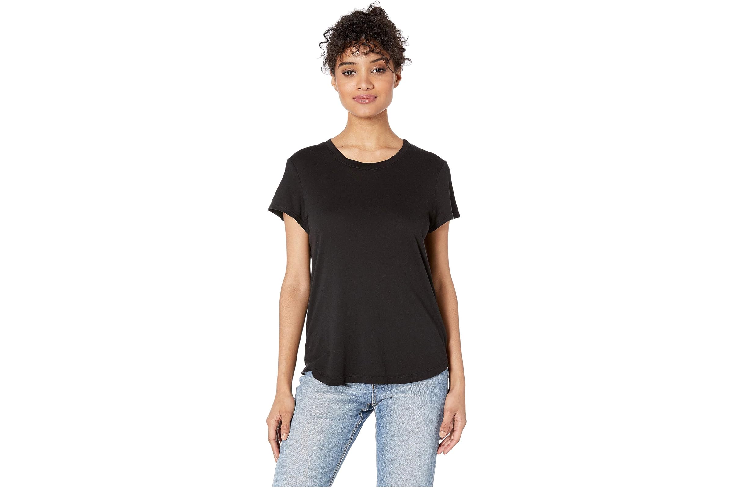 Splendid Abbie Short Sleeve Modal Jersey Crew Tee