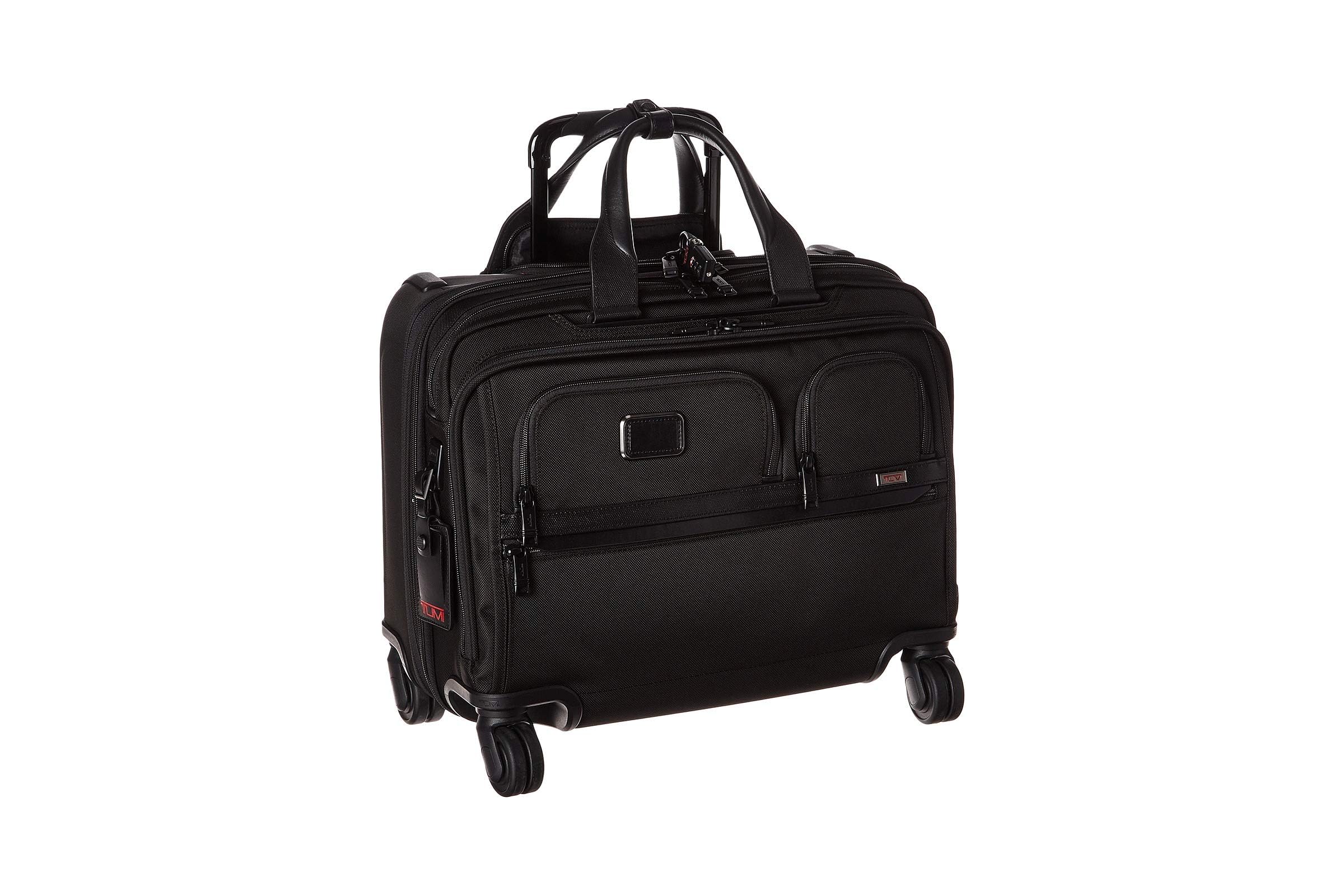 Tumi Alpha 3 Deluxe 4 Wheeled Laptop Case Brief