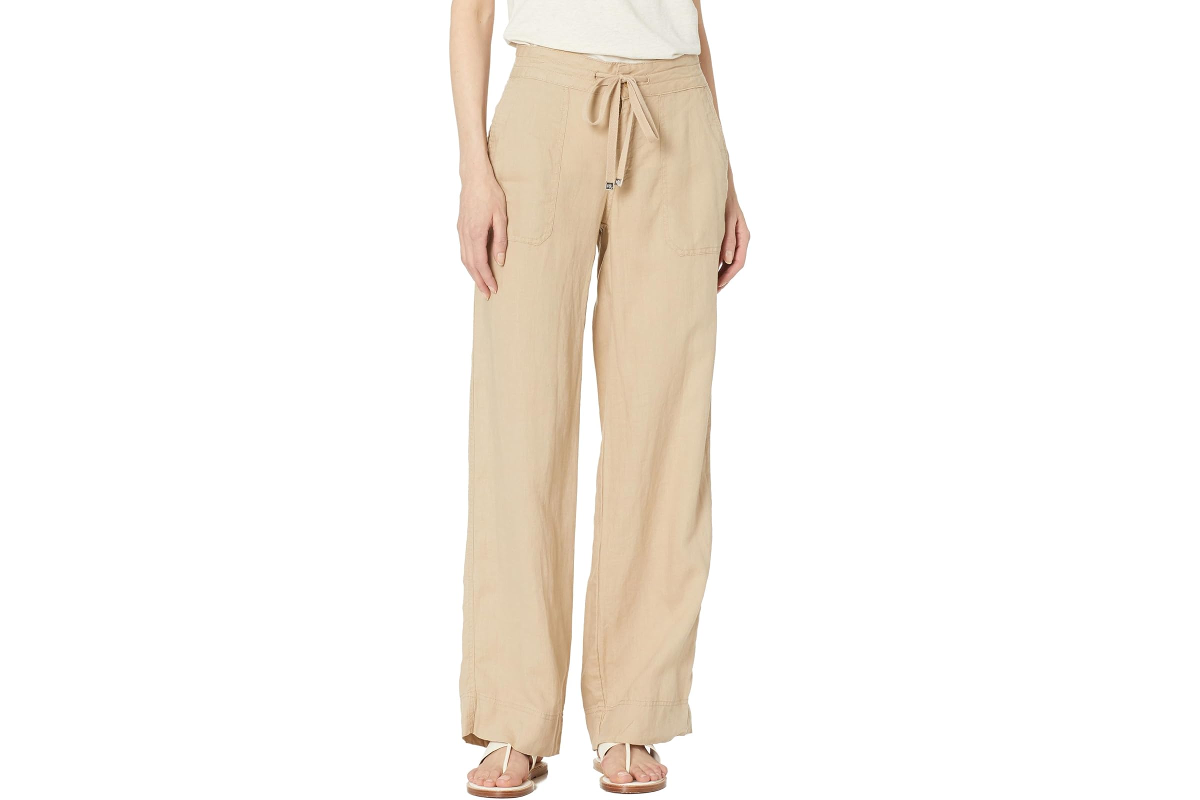 LAUREN Ralph Lauren Linen Wide-Leg Pants