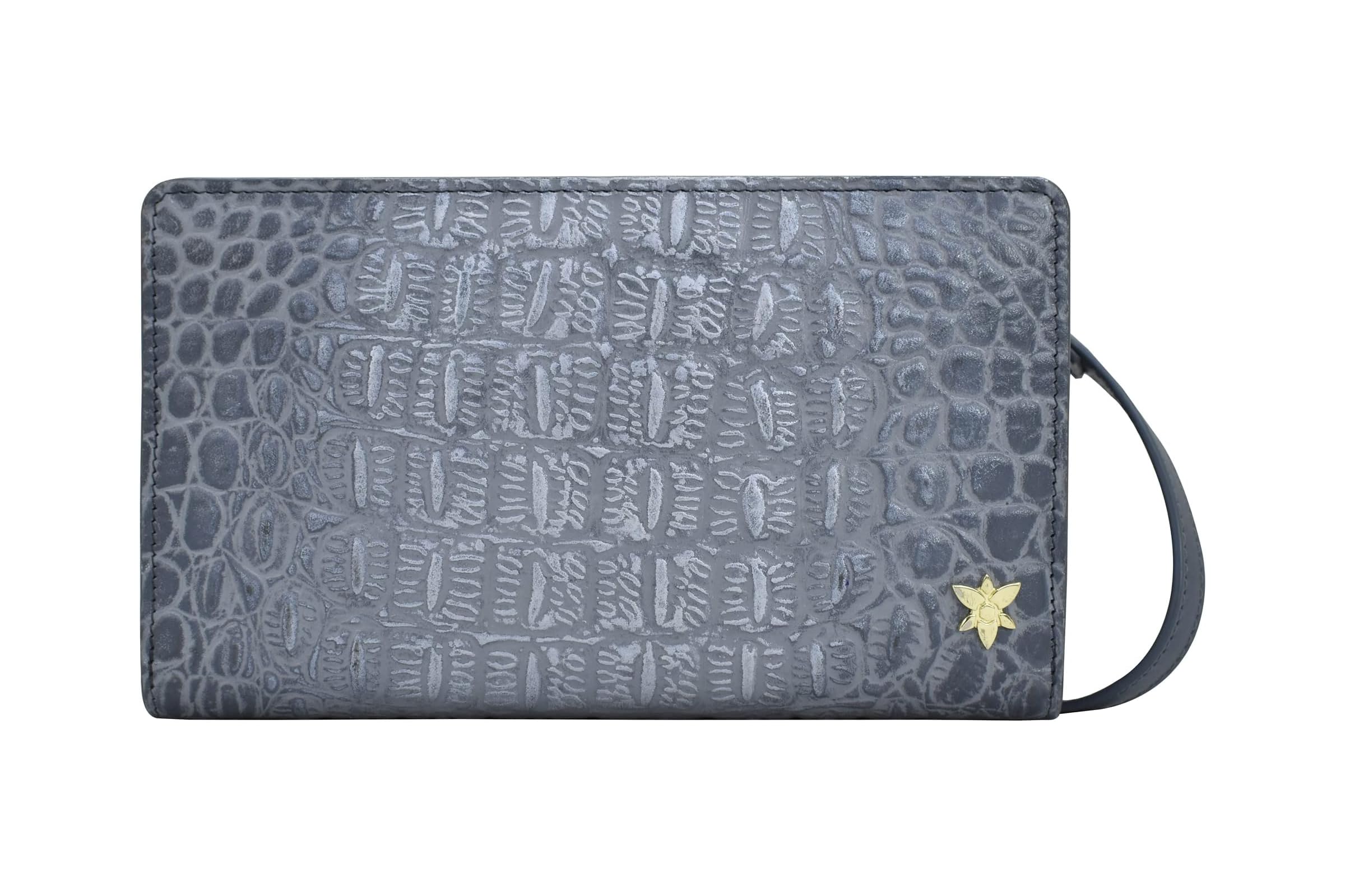 Anuschka Cell Phone Crossbody Wallet 1149