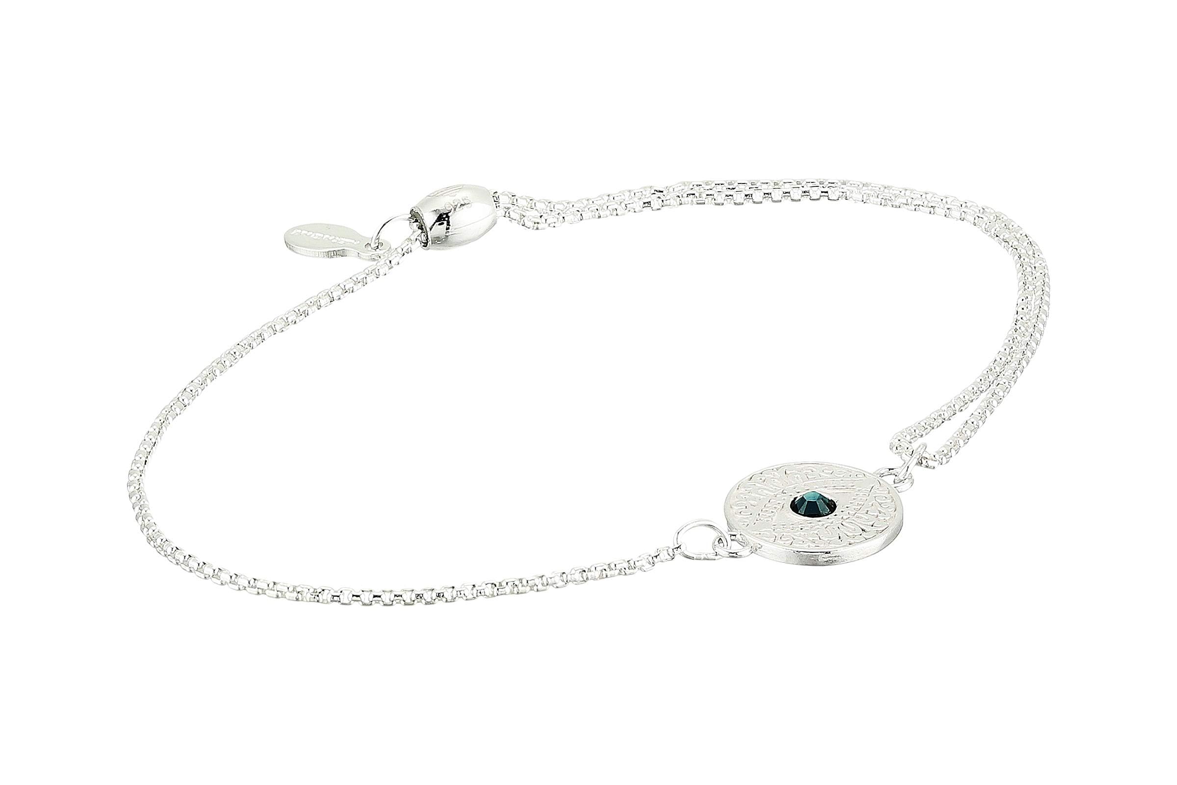 Alex and Ani Evil Eye Pull Chain Bracelet