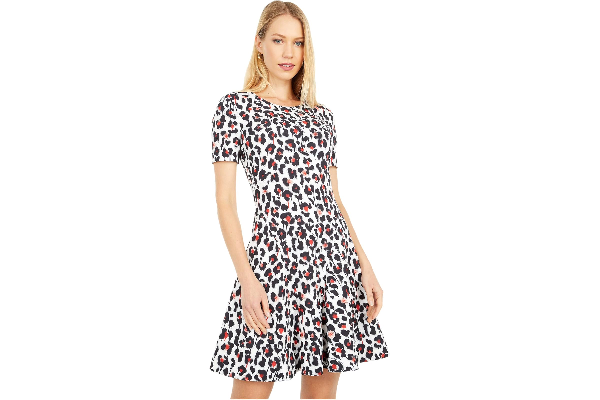 Boutique Moschino Cheetah Print Dress