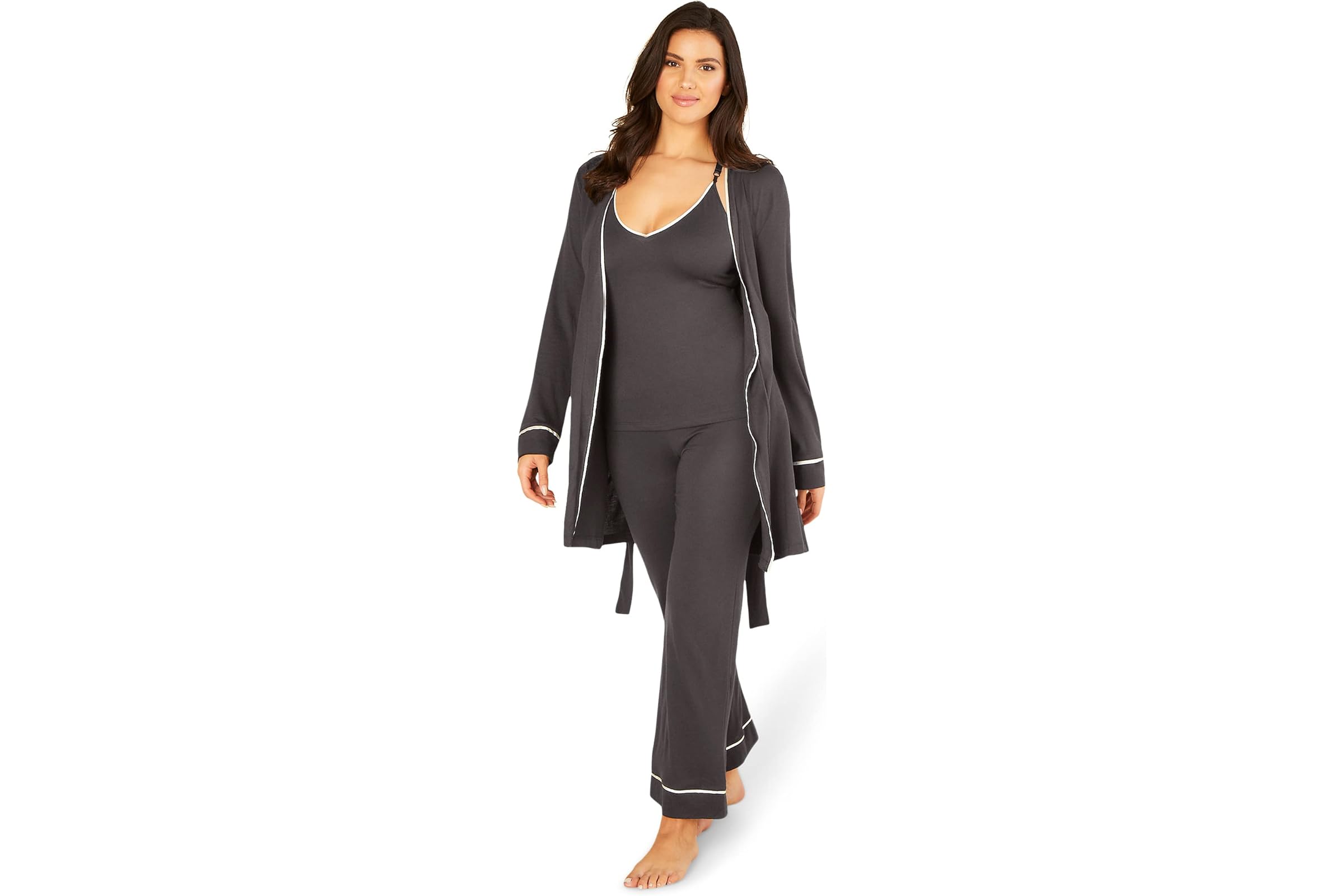 Cosabella Bella Curvy DD Cami Pants and Robe Set