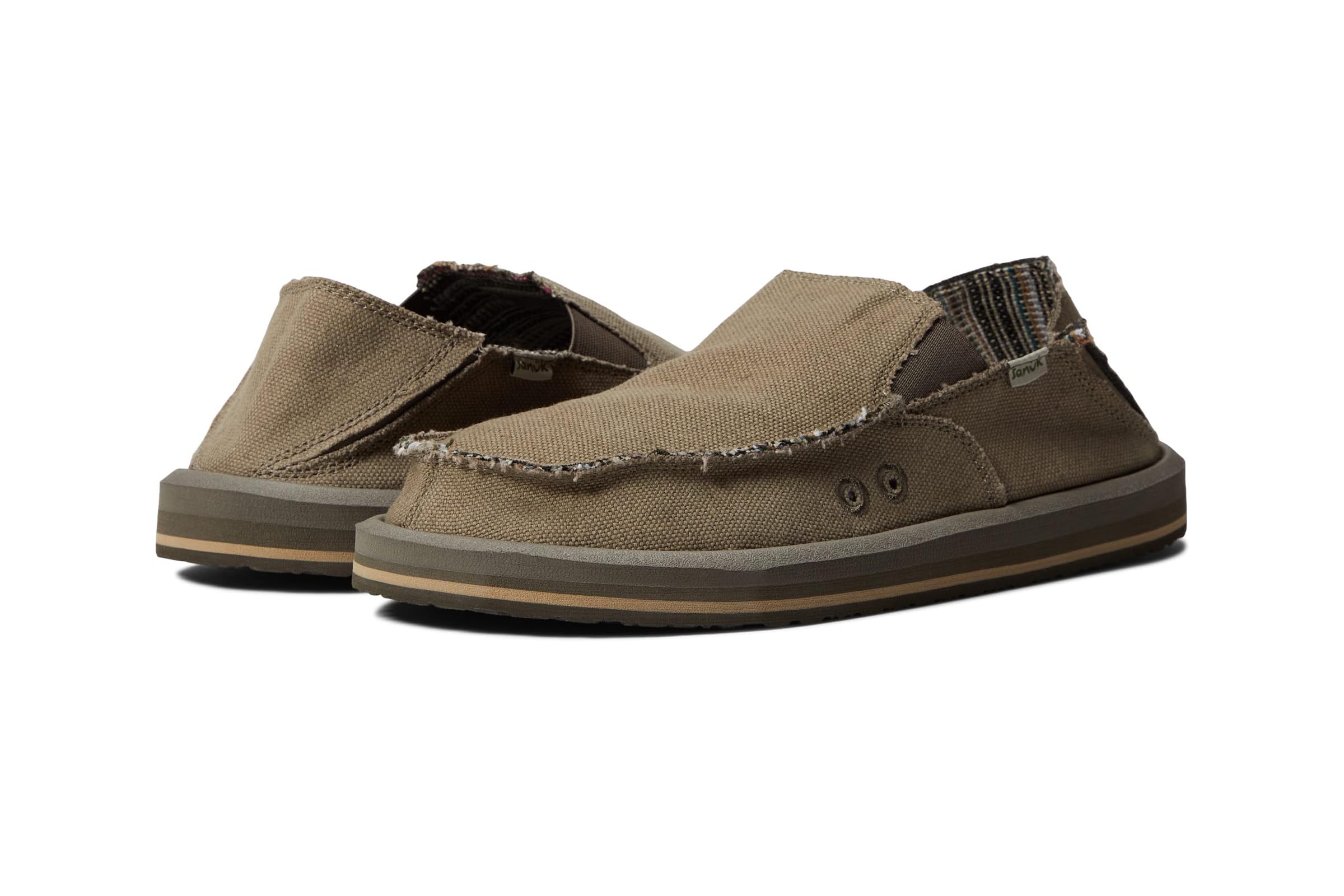 Мужские кроссовки Sanuk Vagabond Sidewalk Surfer ST Hemp 11990₽