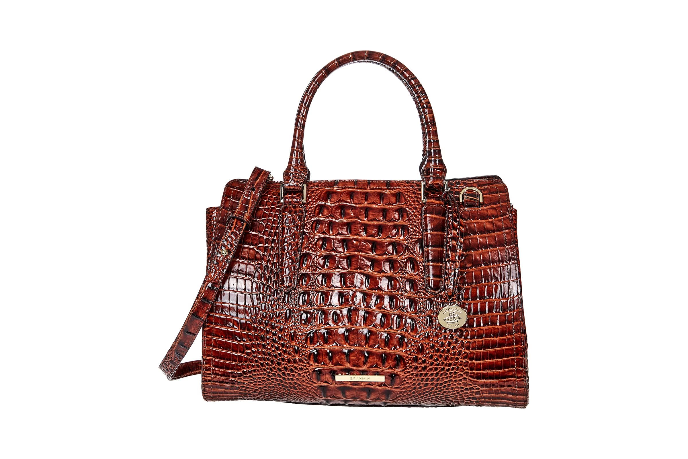 Brahmin Melbourne Small Finley Satchel