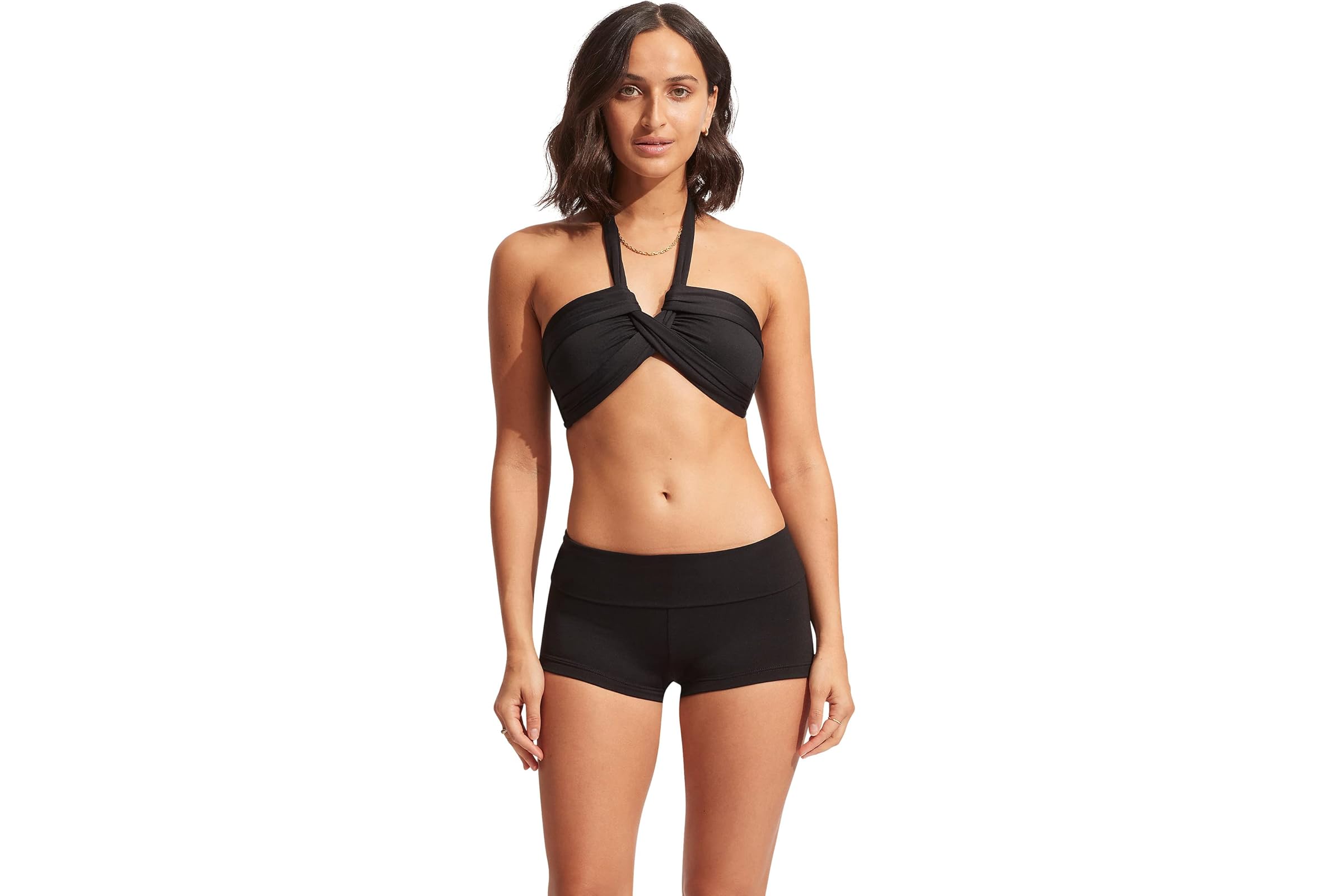 Seafolly Seafolly Collective Roll Top Boyleg