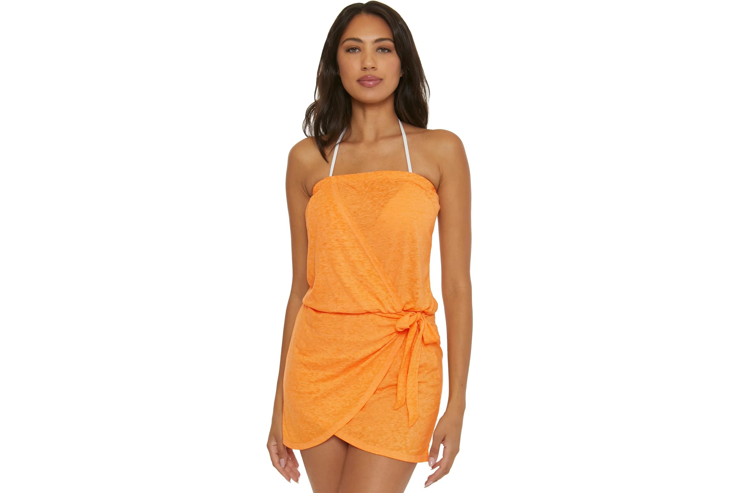 BECCA Beach Date Mock Sarong Dress Cover-Up