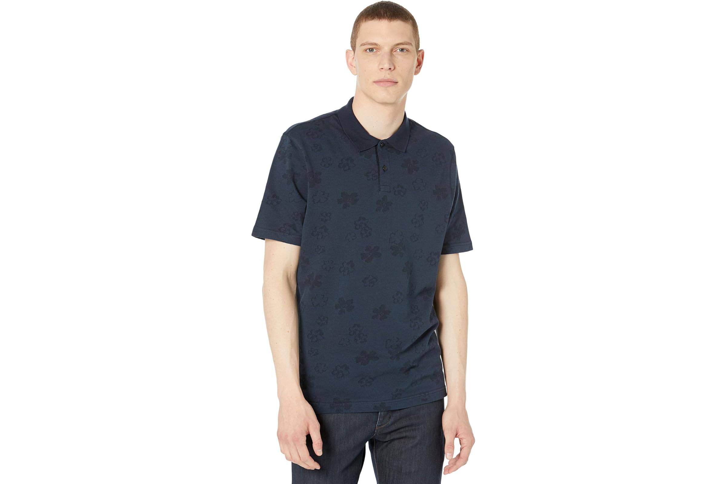 Ted Baker Tyssen Flower Jacquard Polo 6190₽