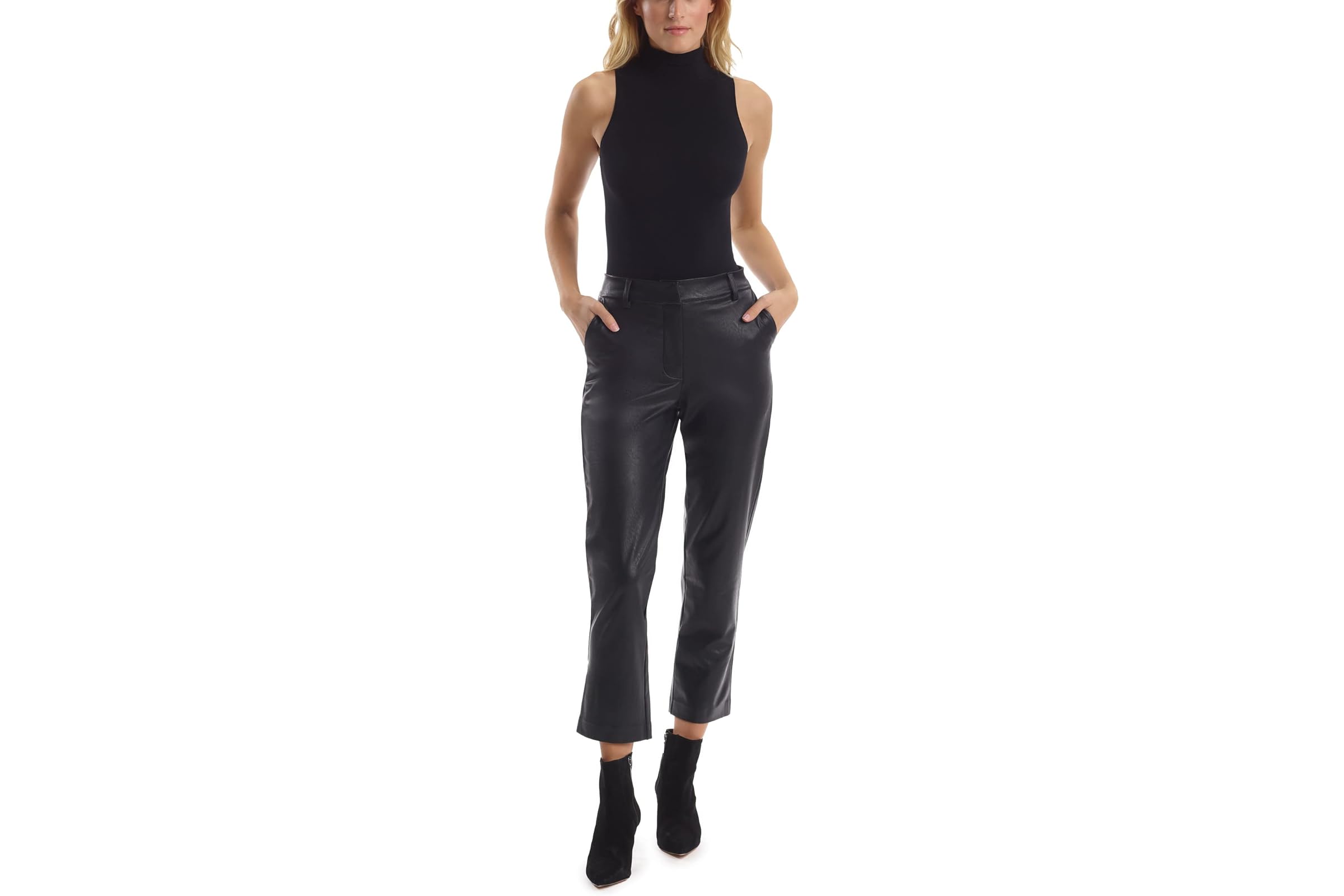 Commando Faux Leather 7/8 Trousers SLG67