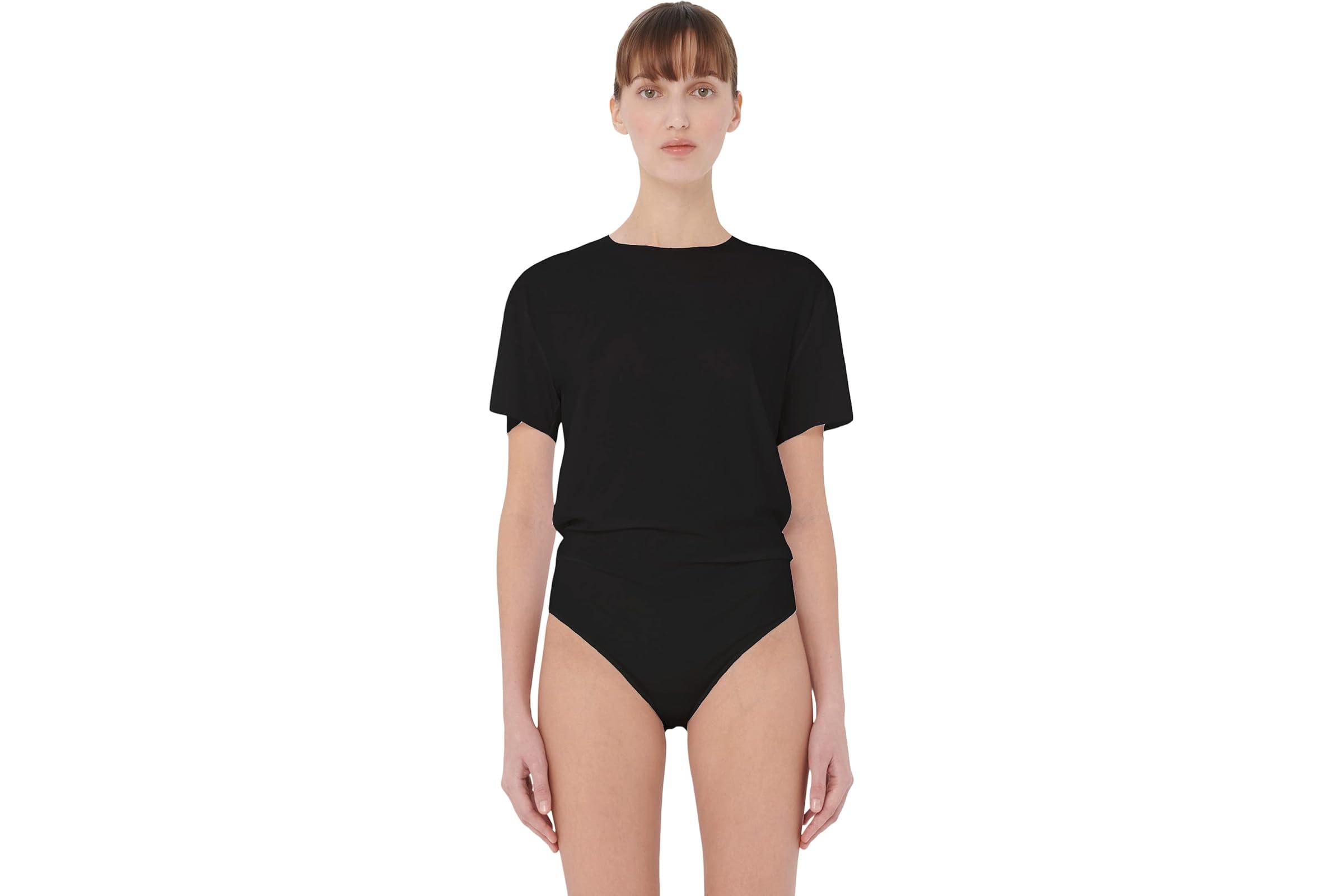 Wolford Aurora Pure T-shirt String Bodysuit