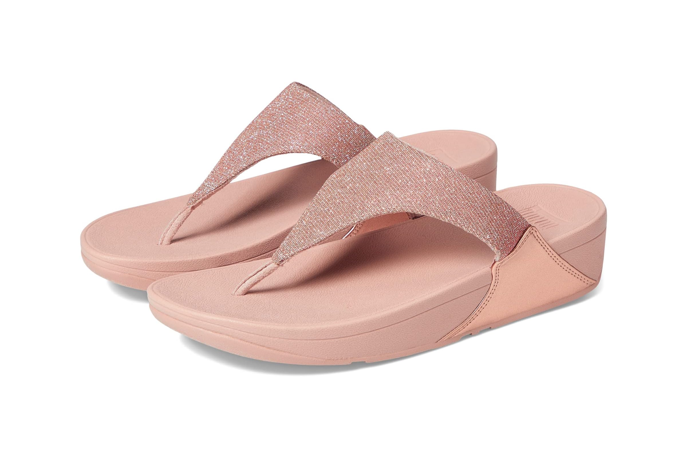 FitFlop Lulu Shimmerlux Toe Post Sandals