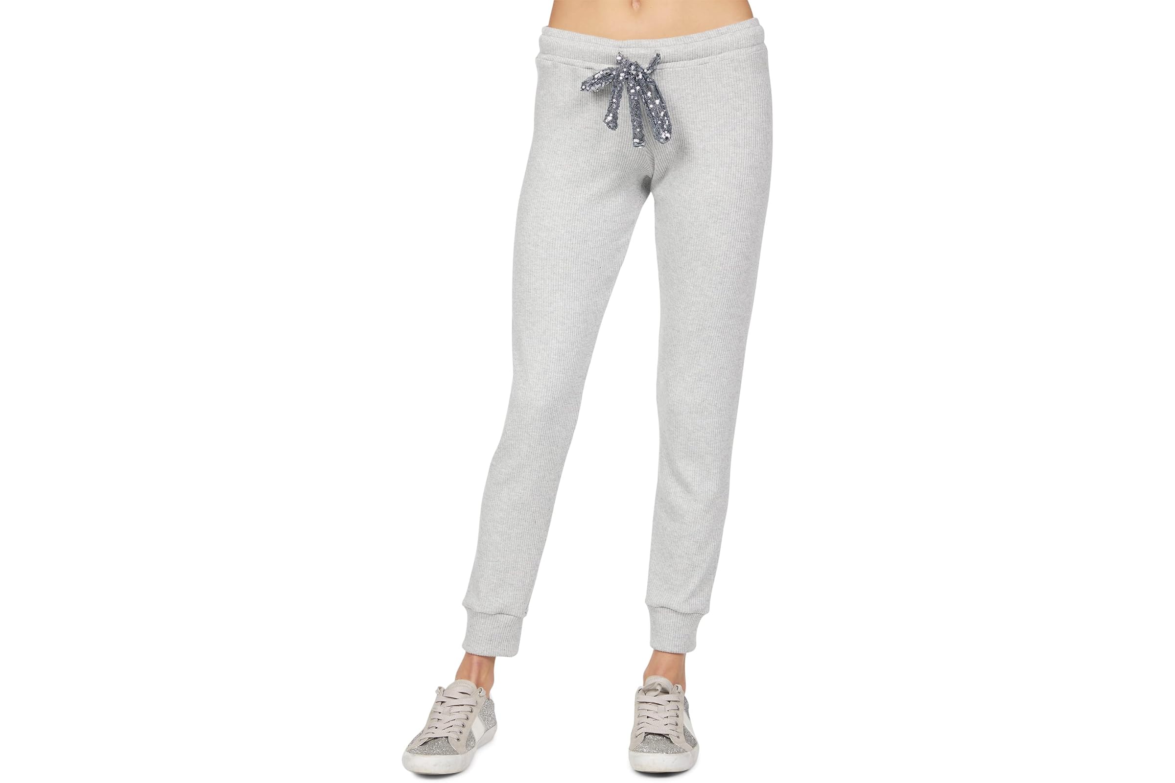 Michael Lauren Kinzie Pants w/ Contrast Sequin